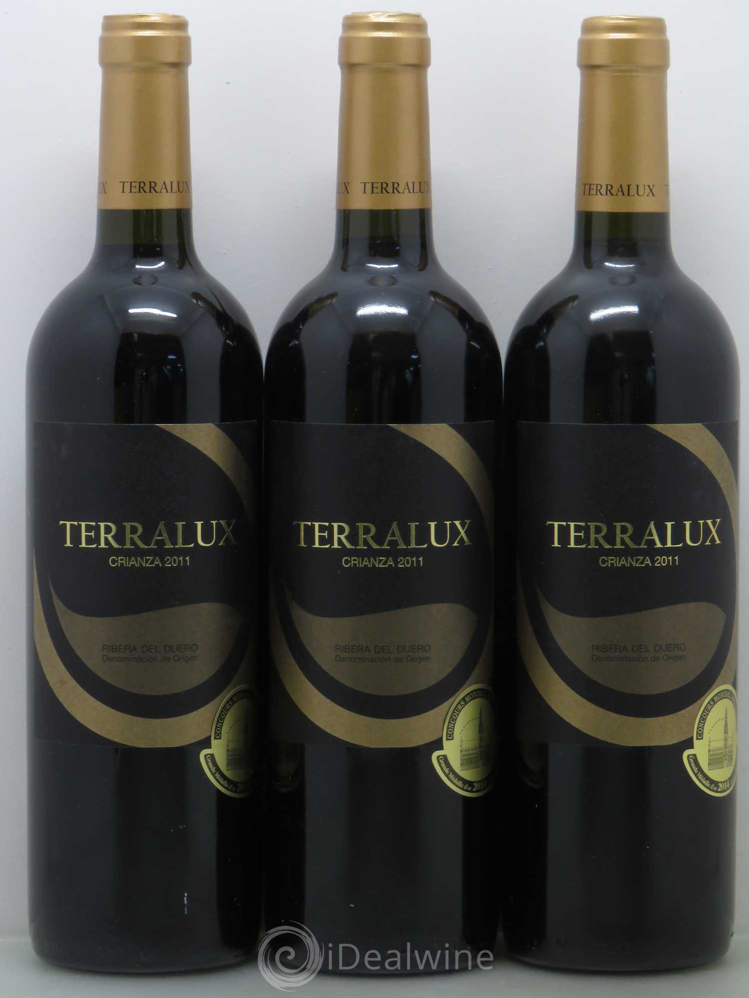 Ribera Del Duero DO Terralux Crianza Bodegas Carrasvilla (sans prix de réserve) 2011 - Posten von 6 Flaschen - 2