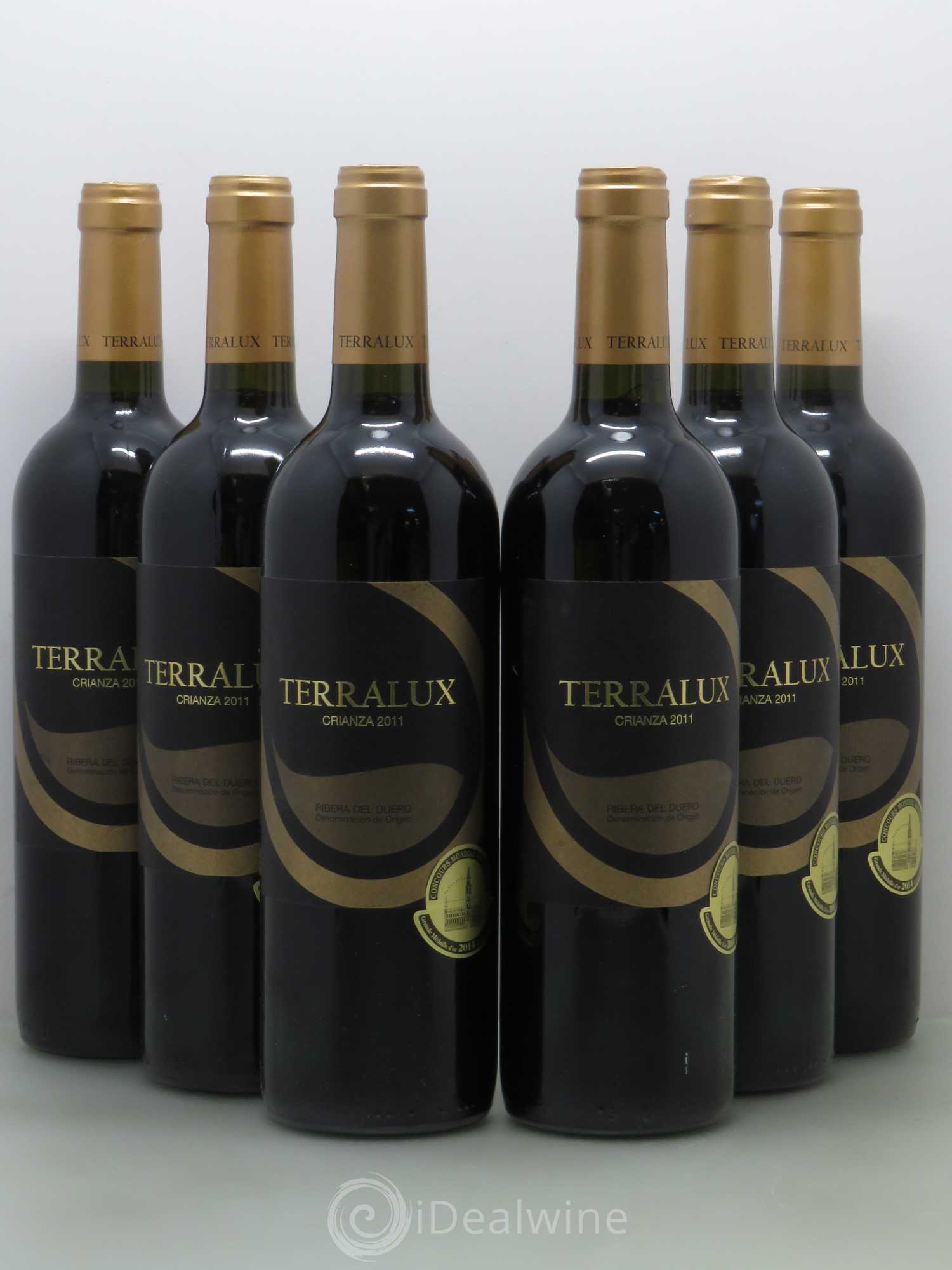 Ribera Del Duero DO Terralux Crianza Bodegas Carrasvilla (sans prix de réserve) 2011 - Posten von 6 Flaschen - 0