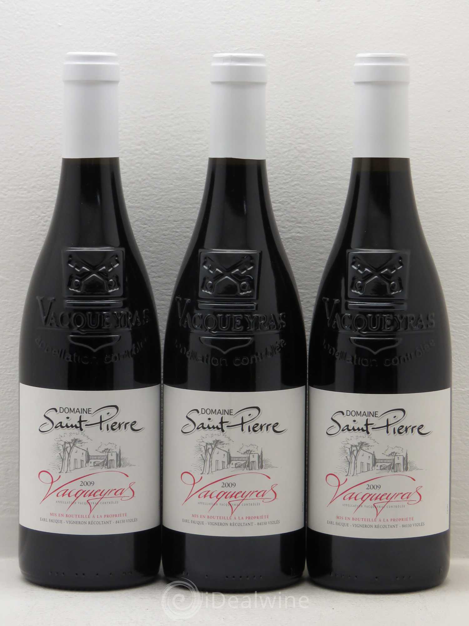 Vacqueyras Domaine Saint Pierre 2009 - Posten von 12 Flaschen - 1