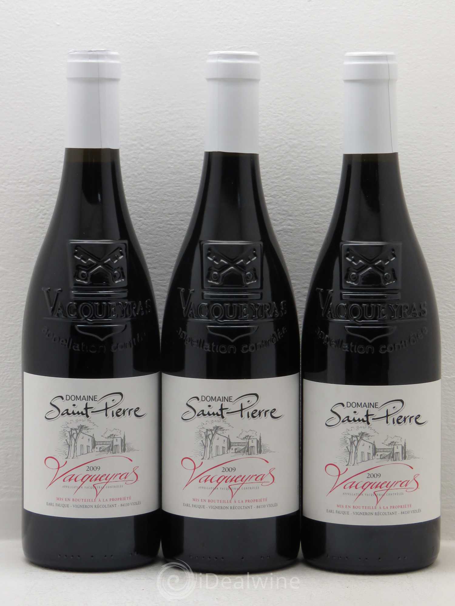 Vacqueyras Domaine Saint Pierre 2009 - Posten von 12 Flaschen - 2