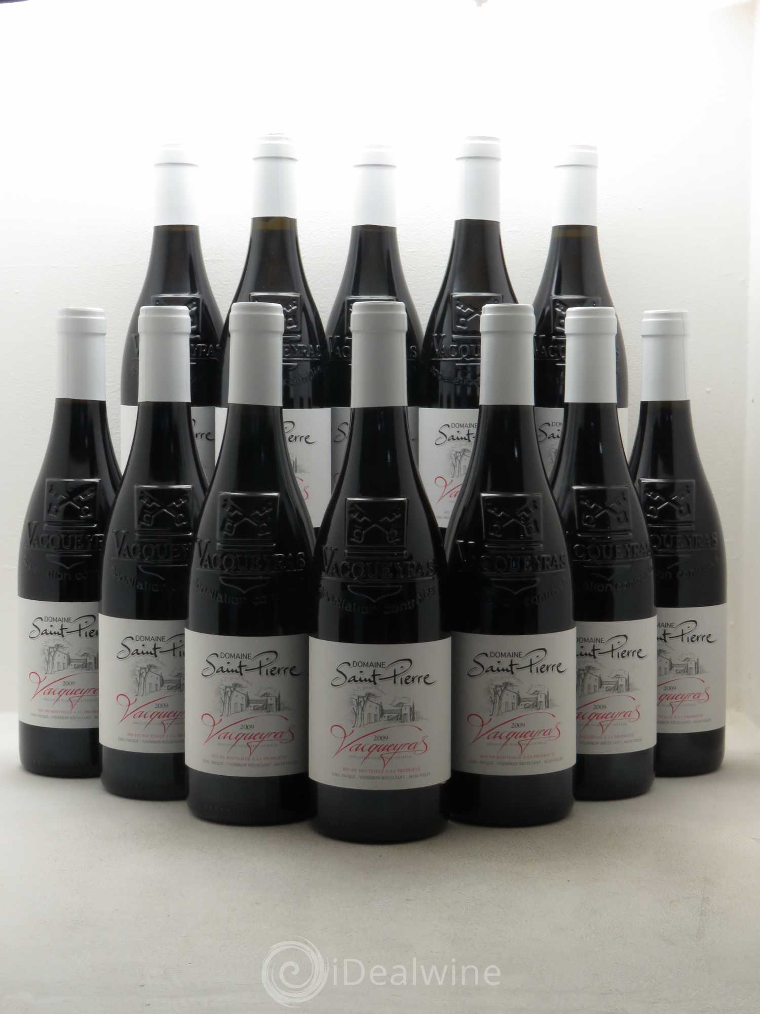 Vacqueyras Domaine Saint Pierre 2009 - Posten von 12 Flaschen - 0