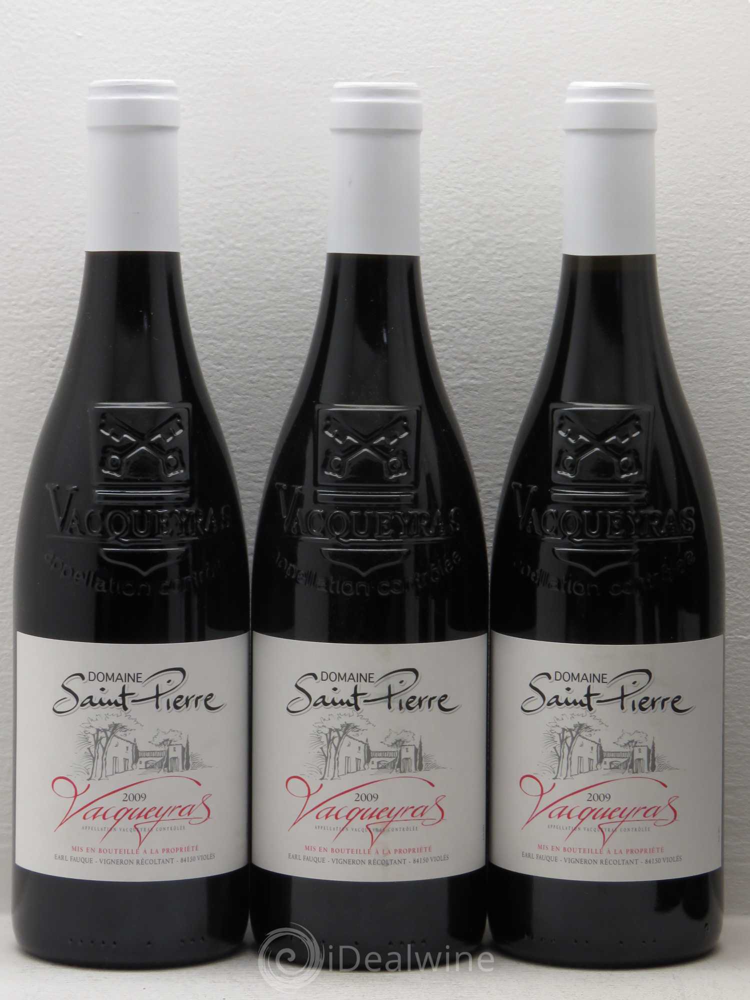 Vacqueyras Domaine Saint Pierre 2009 - Posten von 6 Flaschen - 1