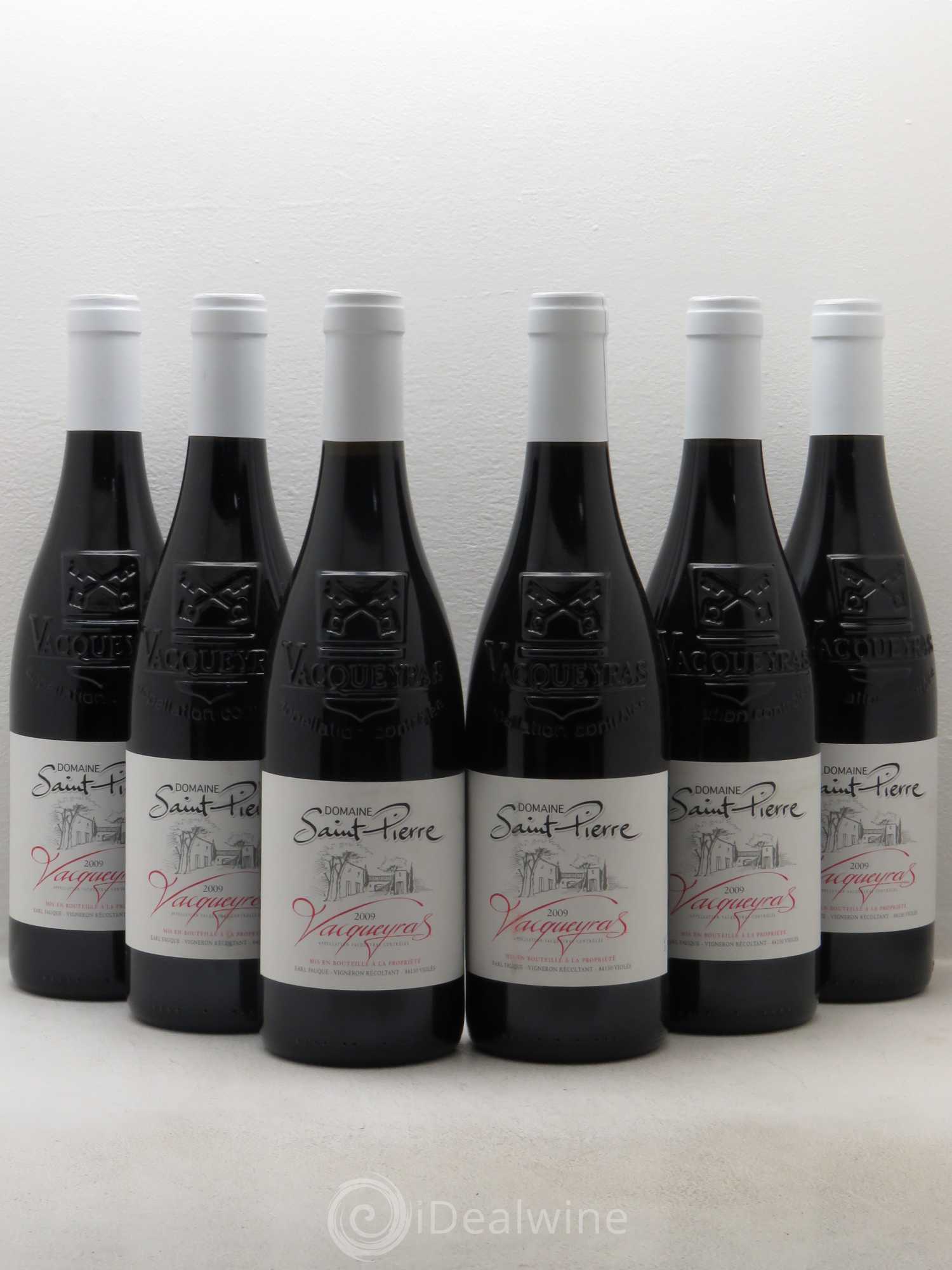 Vacqueyras Domaine Saint Pierre 2009 - Posten von 6 Flaschen - 0
