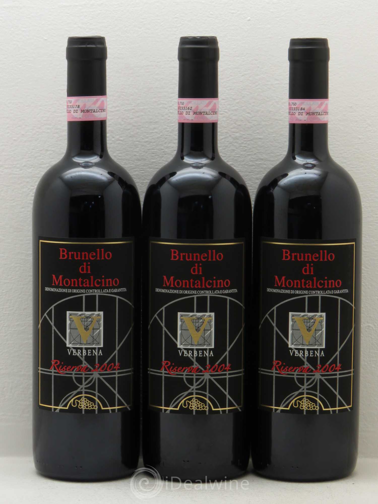 Brunello di Montalcino Riserva DOCG - Verbena Montalcino 2004 - Lot de 12 bouteilles - 3