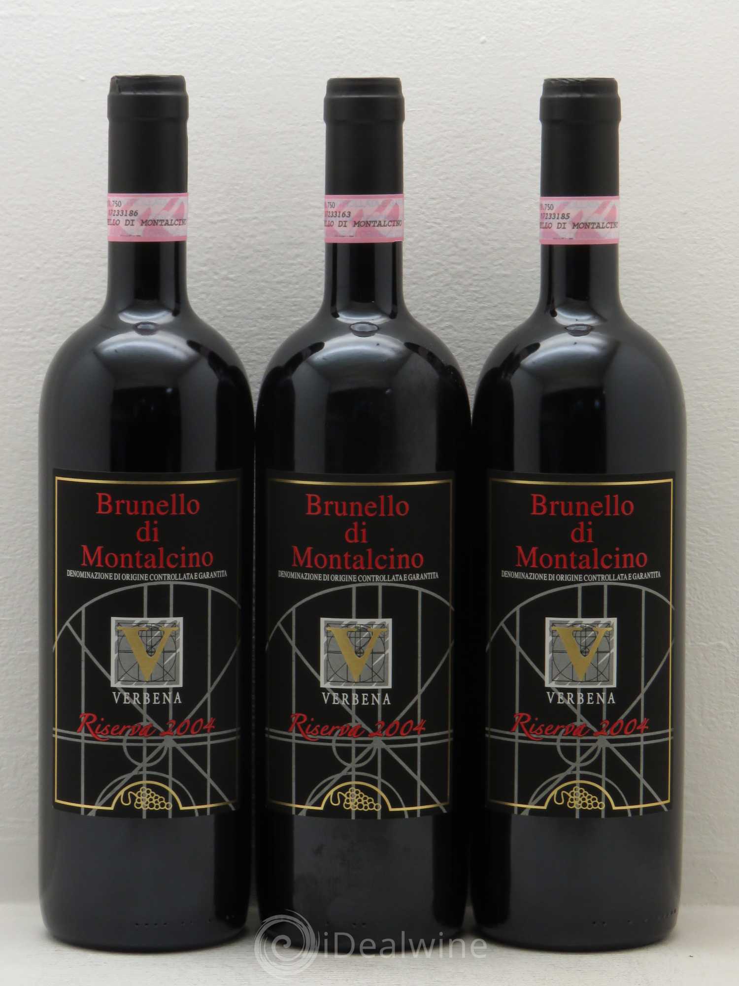 Brunello di Montalcino Riserva DOCG - Verbena Montalcino (sans prix de réserve) 2004 - Lot de 12 bouteilles - 4