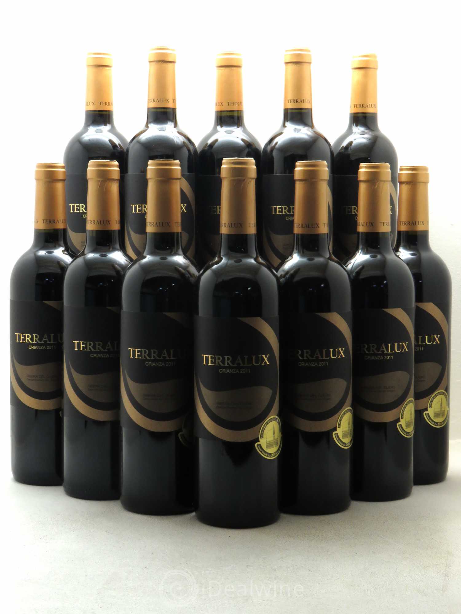 Ribera Del Duero DO Terralux - Crianza 2011 - Lot de 12 bouteilles - 0