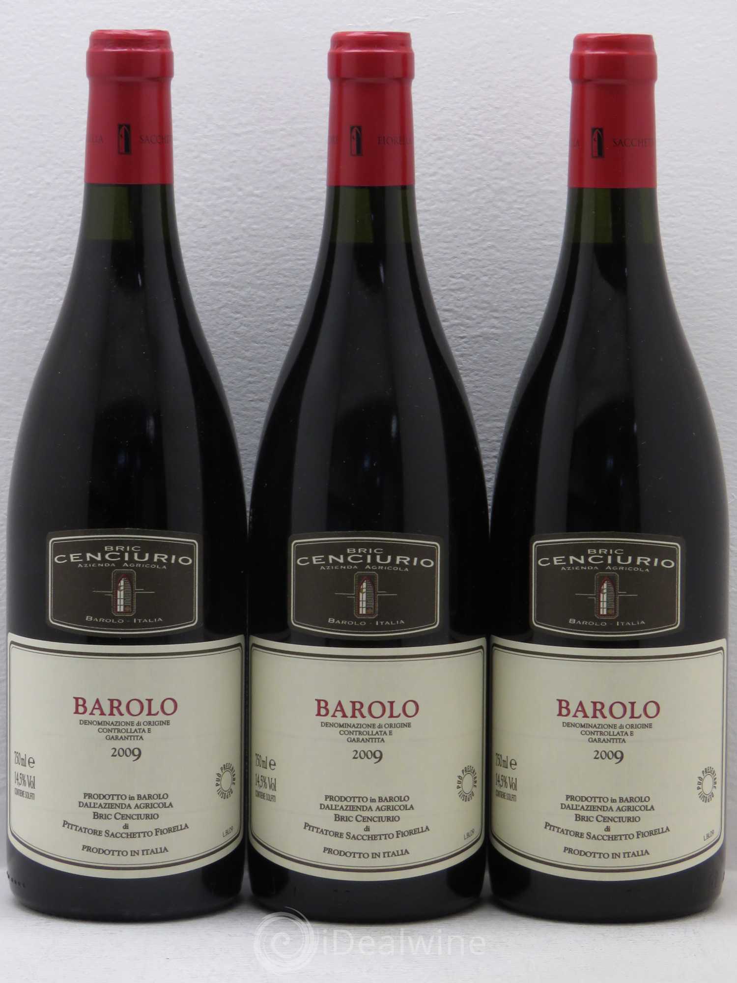 Barolo Bric Cenciuro 2009 - Posten von 12 Flaschen - 1