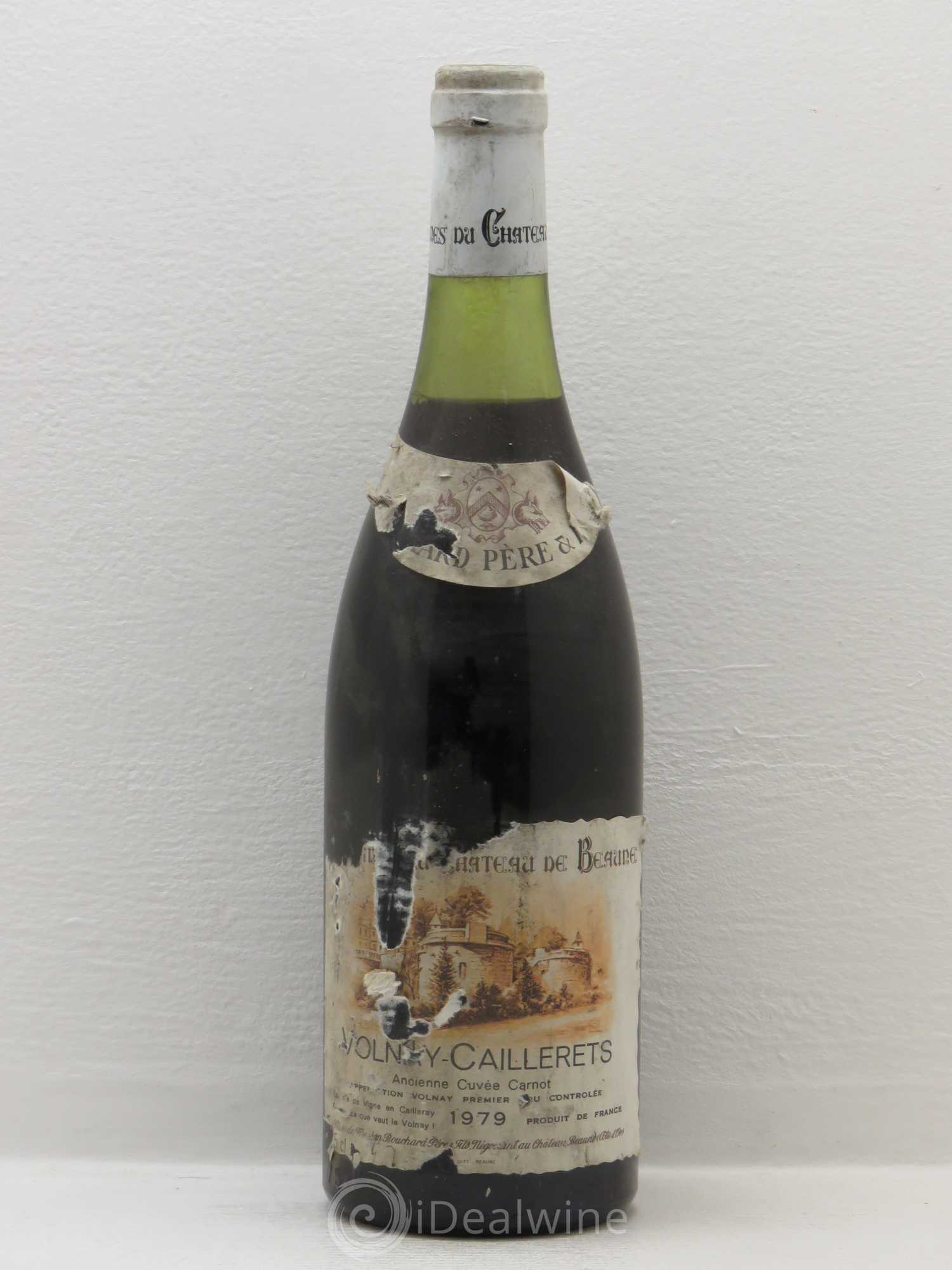 Volnay 1er Cru Caillerets Bouchard Pere & Fils 1979 - Posten von 1 Flasche - 0