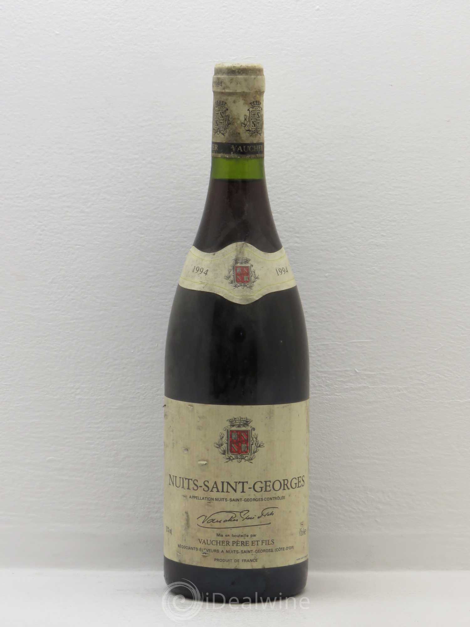 Nuits-Saint-Georges Nuits Saint Georges / Vaucher 1994 - Posten von 1 Flasche - 0