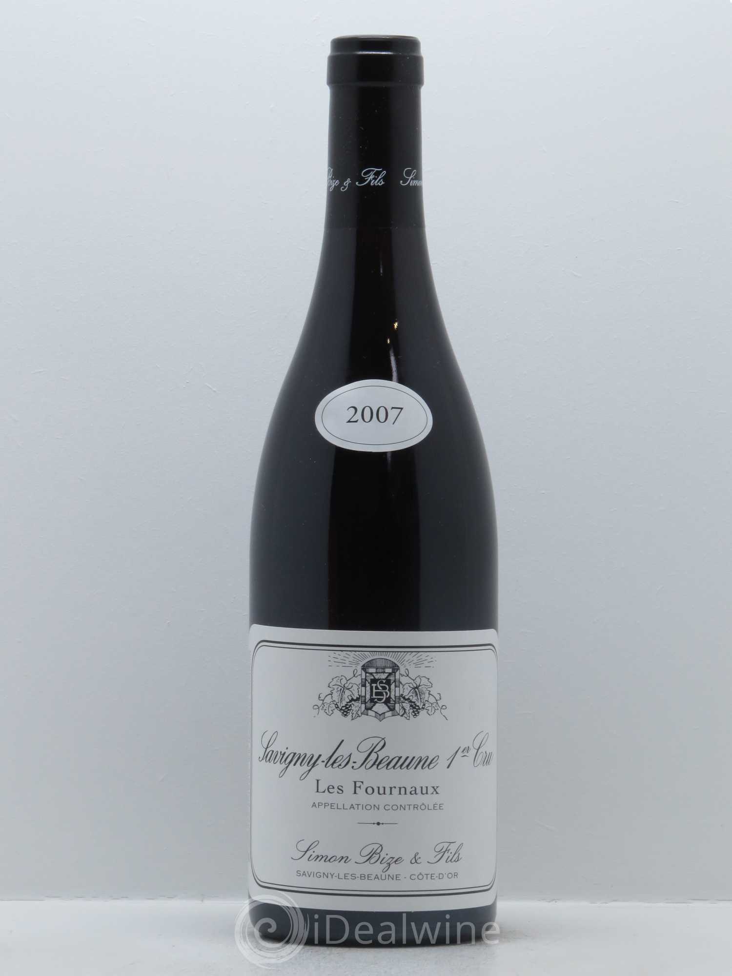 Savigny-lès-Beaune 1er Cru Les Fournaux Simon Bize & Fils 2007 - Lot de 1 bouteille - 0