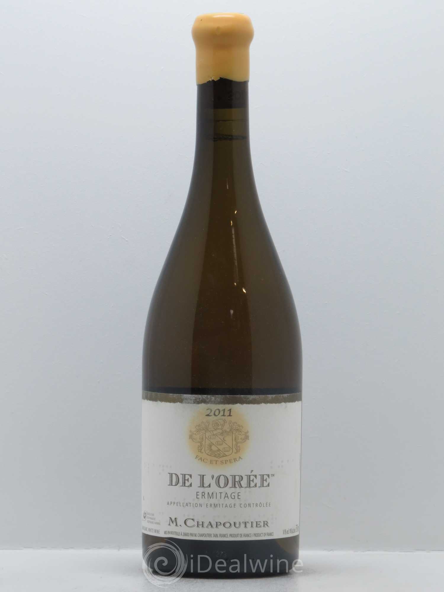 Hermitage Ermitage de l'Orée Chapoutier 2011 - Lot de 1 bouteille - 0