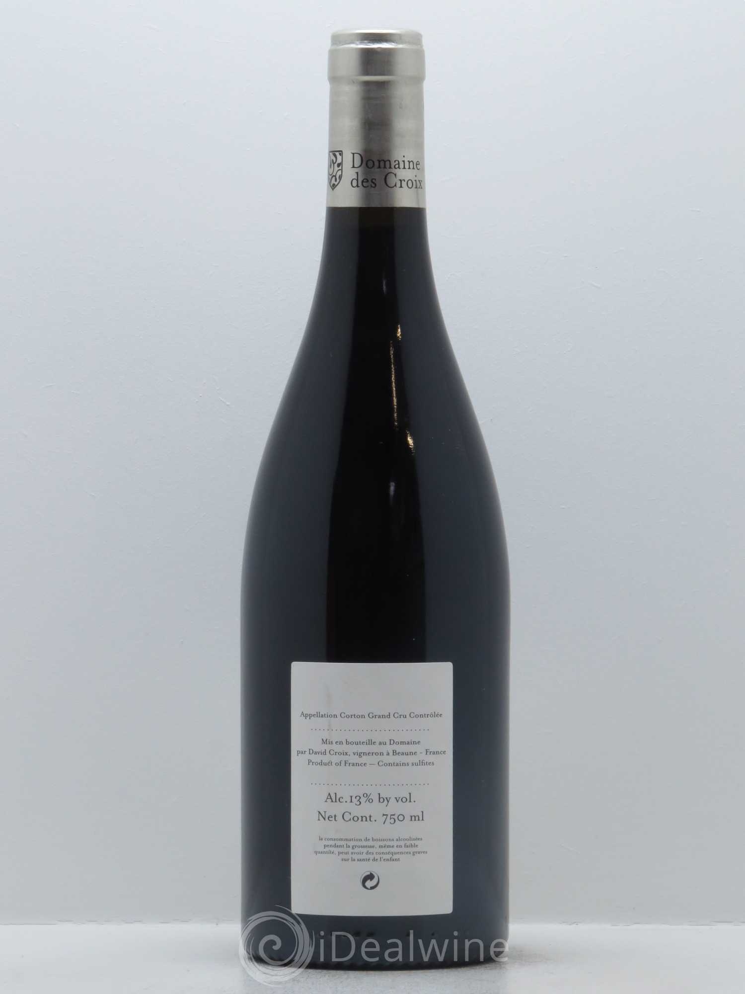 Corton Grand Cru Les Grèves Croix (Domaine des) 2012 - Lot de 1 bouteille - 1
