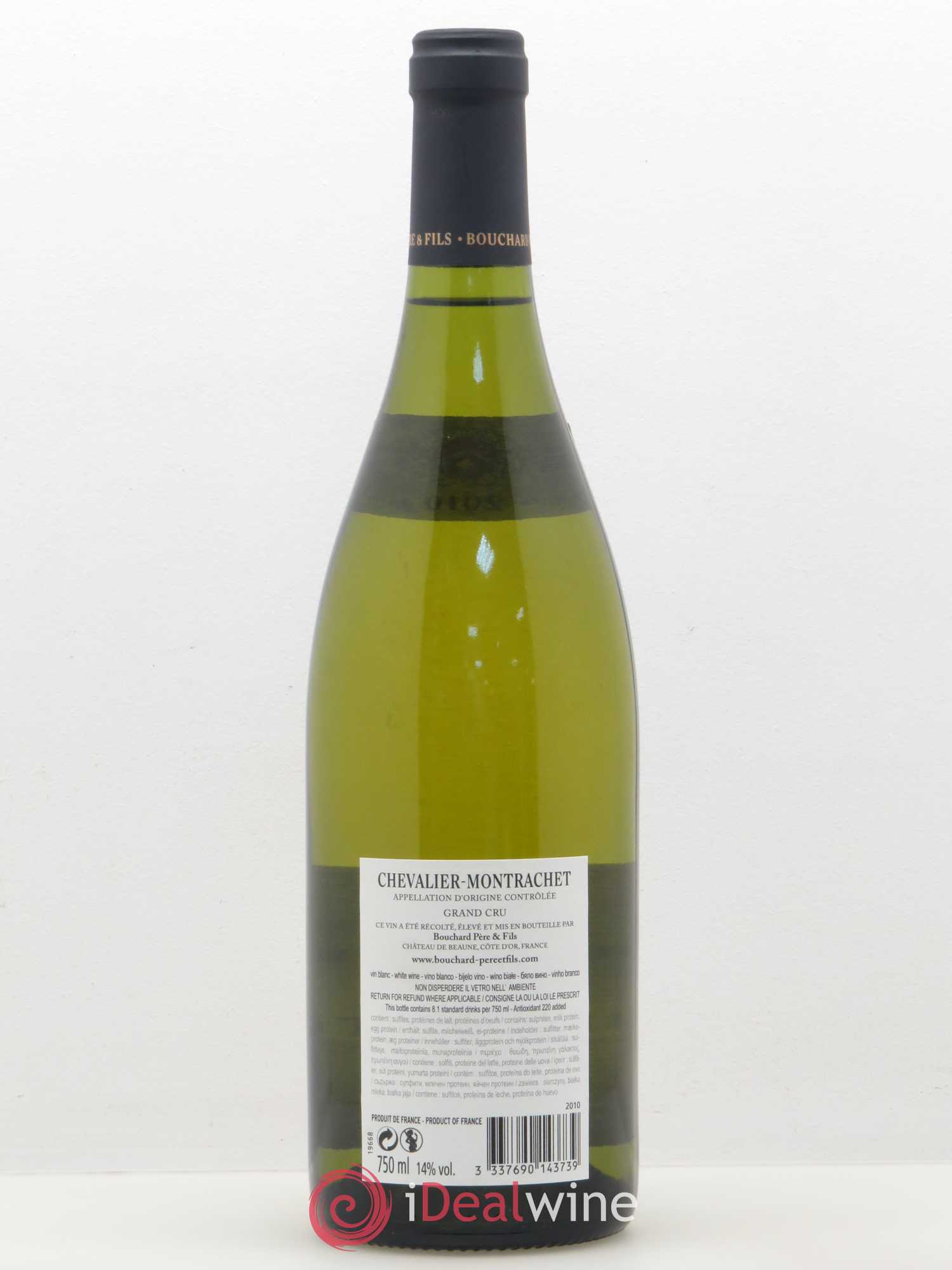 Chevalier-Montrachet Grand Cru La Cabotte Bouchard Père & Fils 2010 - Lot de 1 bouteille - 1