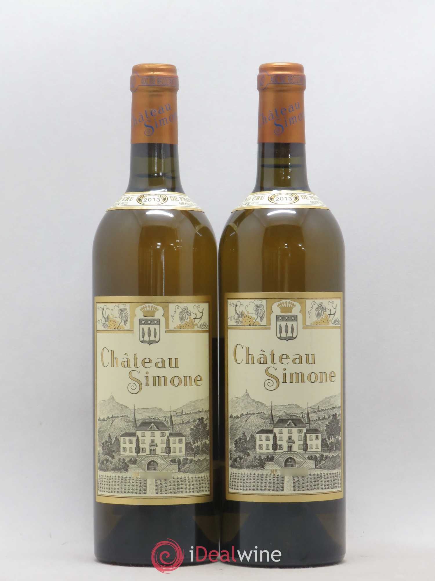 Palette Château Simone Famille Rougier 2013 - Posten von 2 Flaschen - 0