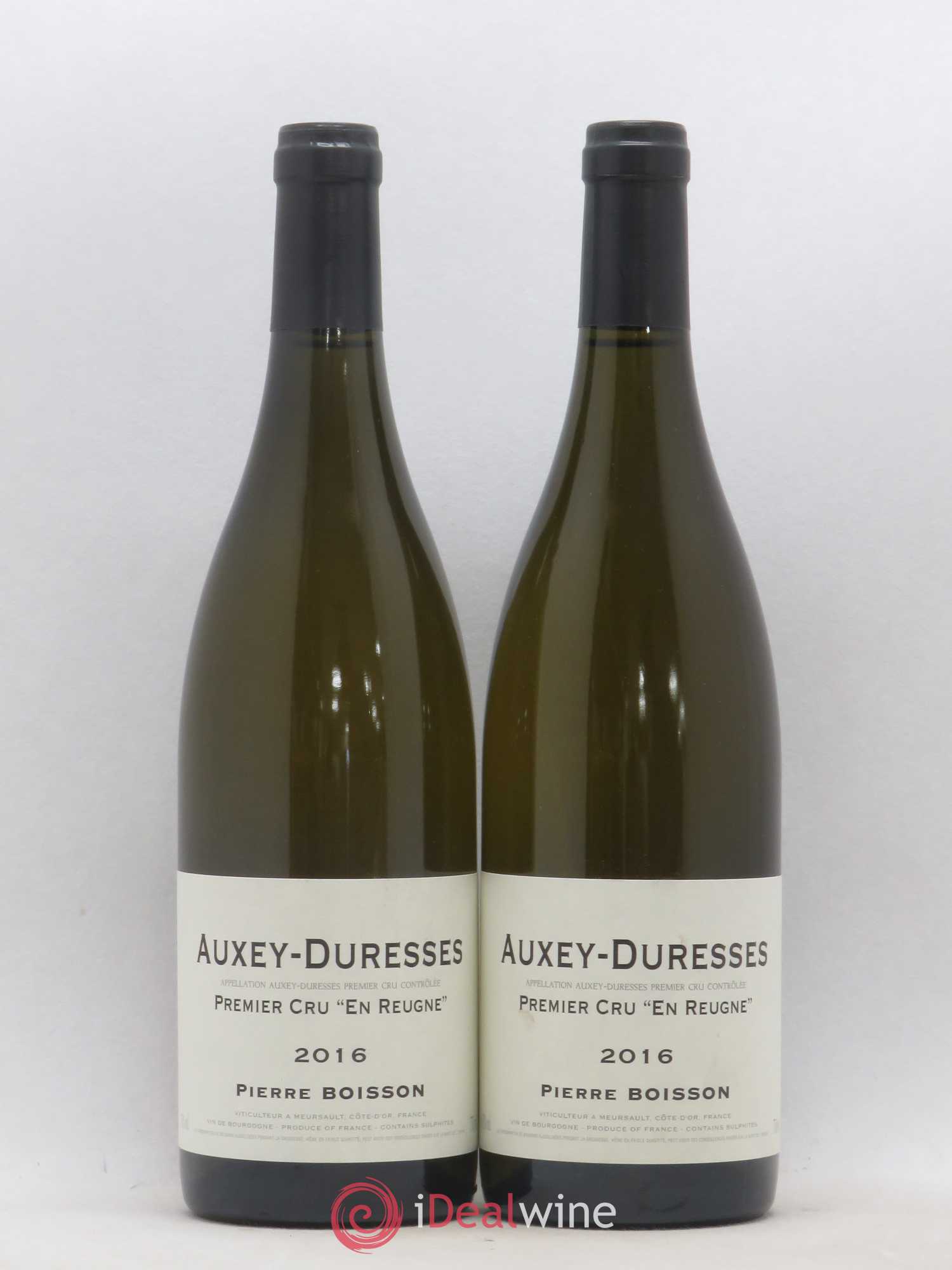 Auxey-Duresses 1er Cru En Reugne Pierre Boisson (Domaine) 2016 - Lot de 2 bouteilles - 0