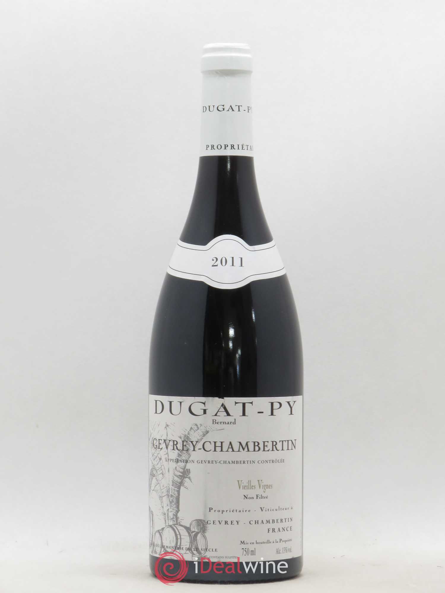 Gevrey-Chambertin Vieilles Vignes Dugat-Py 2011 - Lot de 1 bouteille - 0