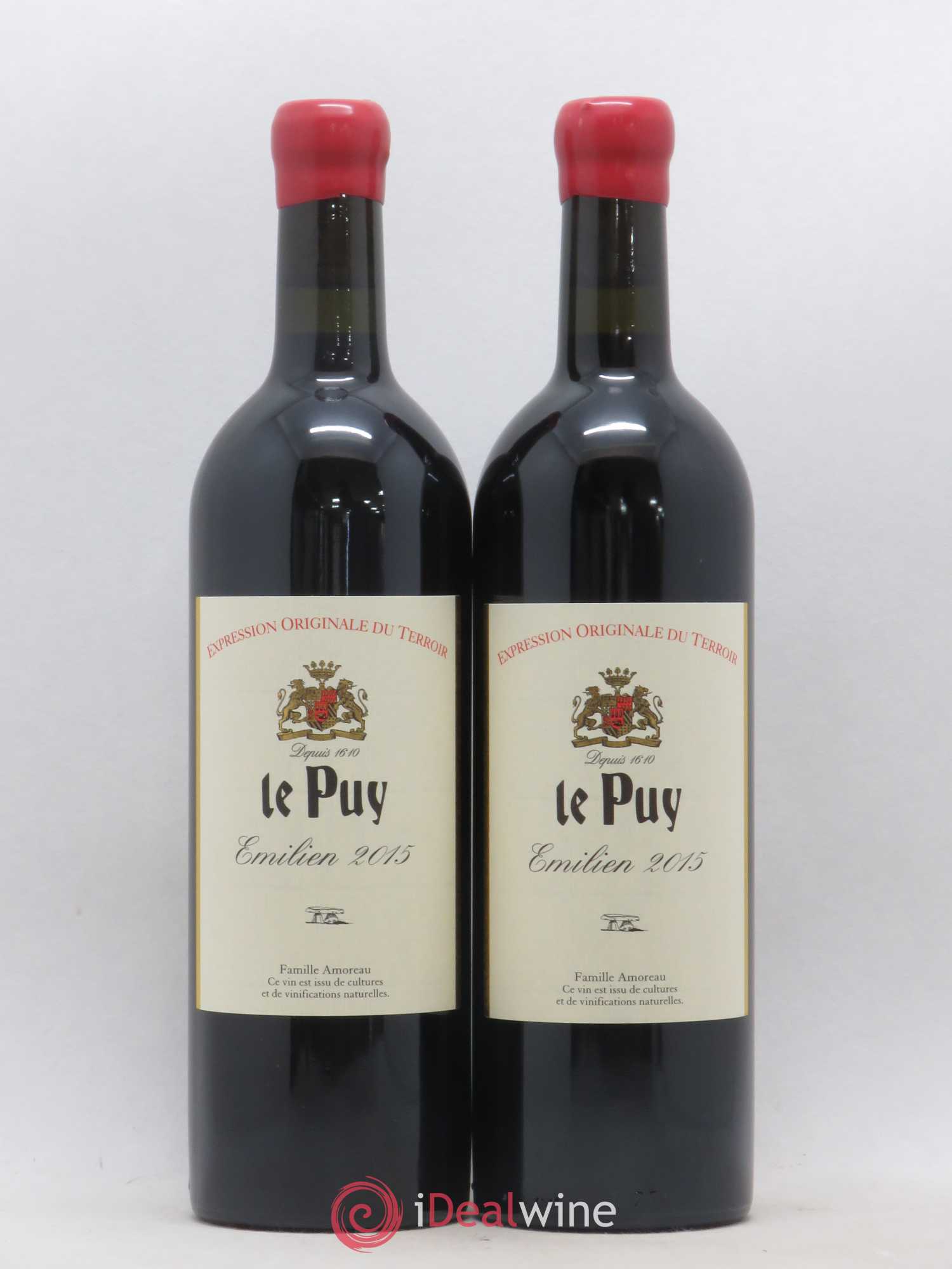 Le Puy - Cuvée Emilien 2015 - Lot de 2 bouteilles - 0