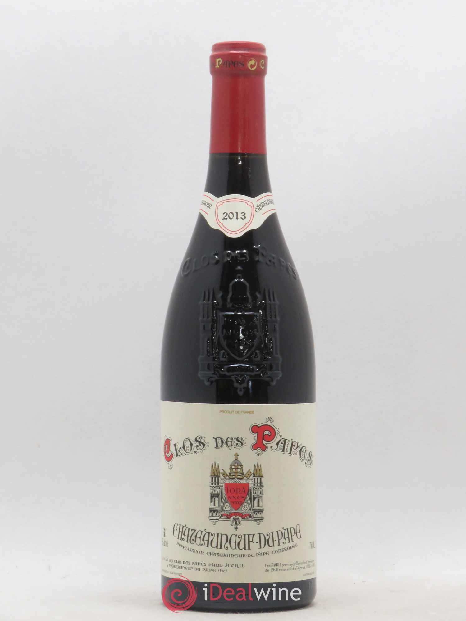 Châteauneuf-du-Pape Clos des Papes - Paul Avril 2013 - Lot de 1 bouteille - 0
