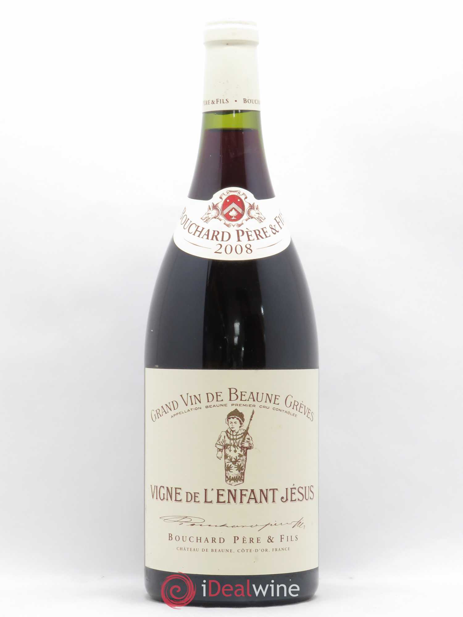 Beaune 1er Cru Grèves - Vigne de l'Enfant Jésus Bouchard Père & Fils 2008 - Lot de 1 magnum - 0