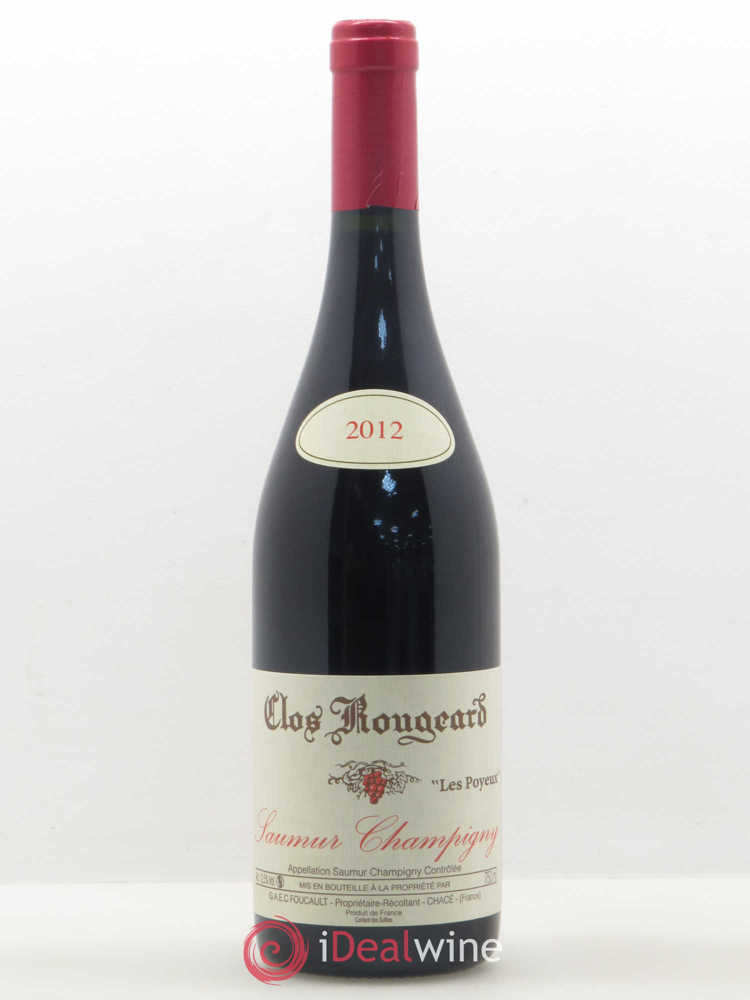 Saumur-Champigny Les Poyeux Clos Rougeard 2012 - Lot de 1 bouteille - 0