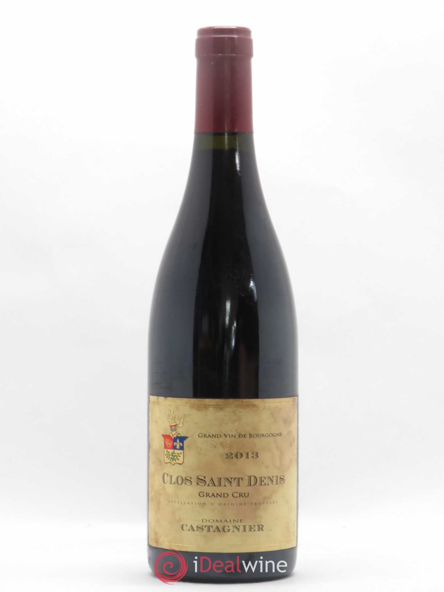 Clos Saint-Denis Grand Cru Domaine Castagnier 2013 - Lot de 1 bouteille - 0