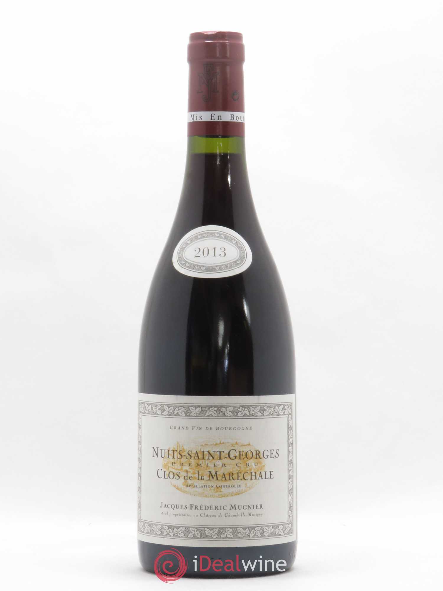 Nuits-Saint-Georges 1er Cru Clos de La Maréchale Jacques-Frédéric Mugnier 2013 - Lot de 1 bouteille - 0
