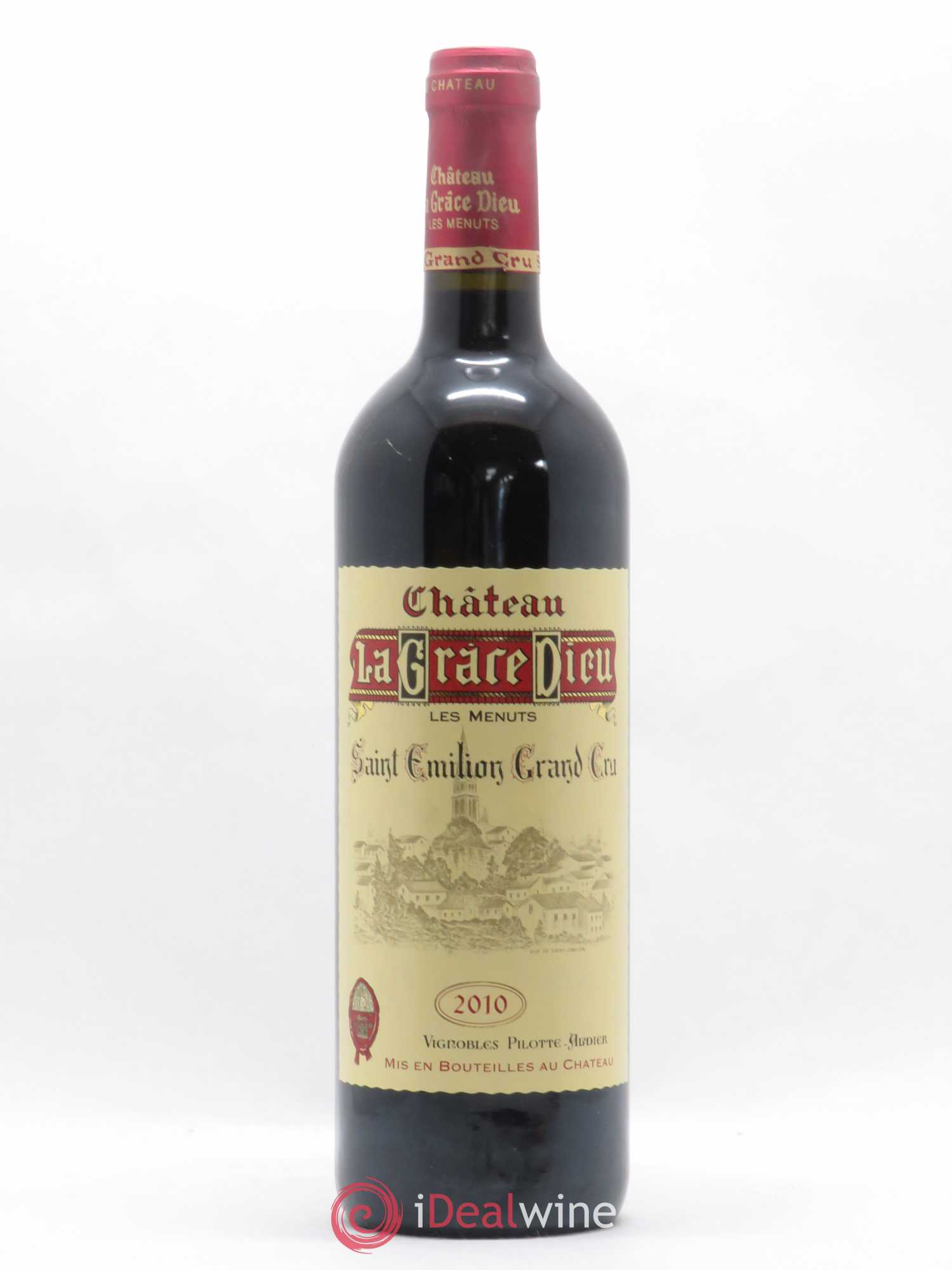 Château la Grâce Dieu 2010 - Lot de 1 bouteille - 0