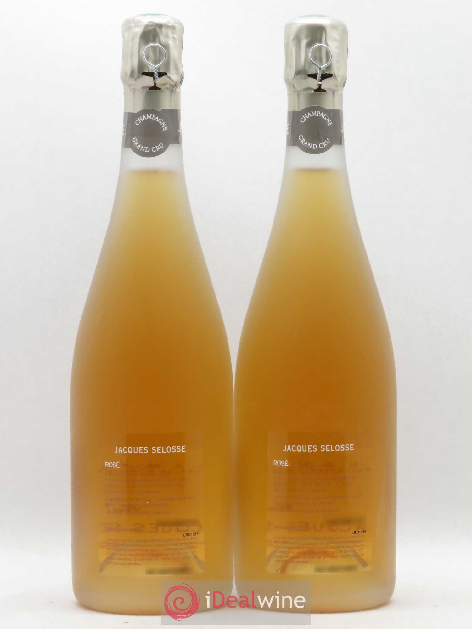 Rosé Brut Jacques Selosse - Lot de 2 bouteilles - 1