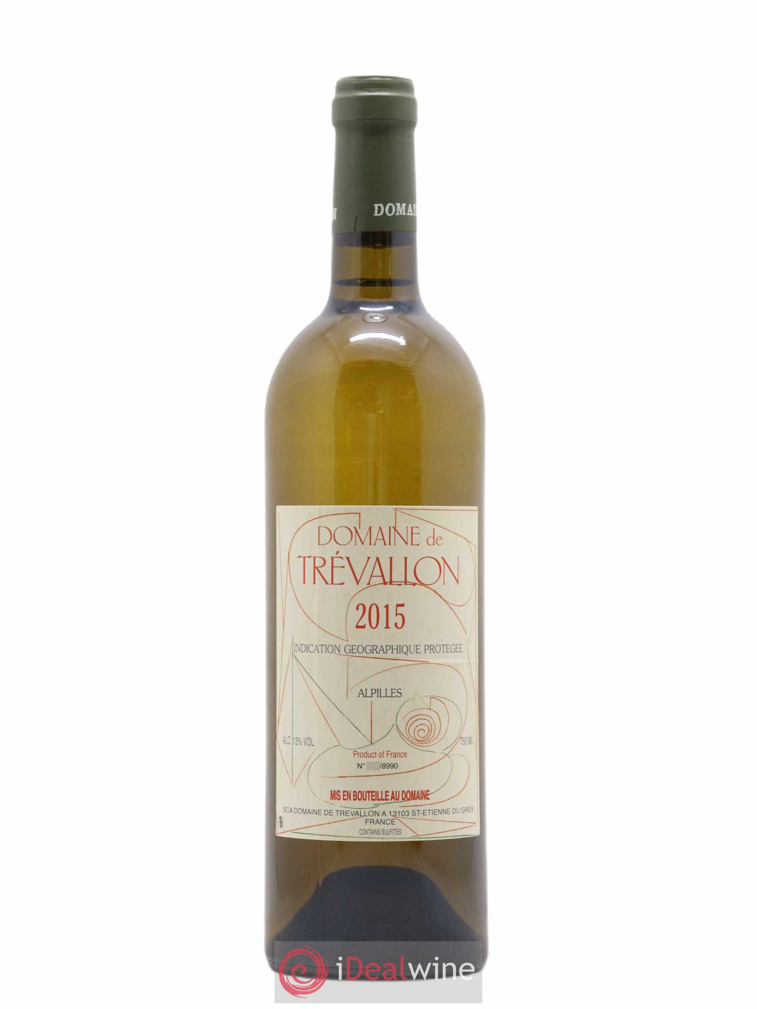 Alpilles Trévallon (Domaine de) Eloi Dürrbach 2015 - Lot de 1 bouteille - 0