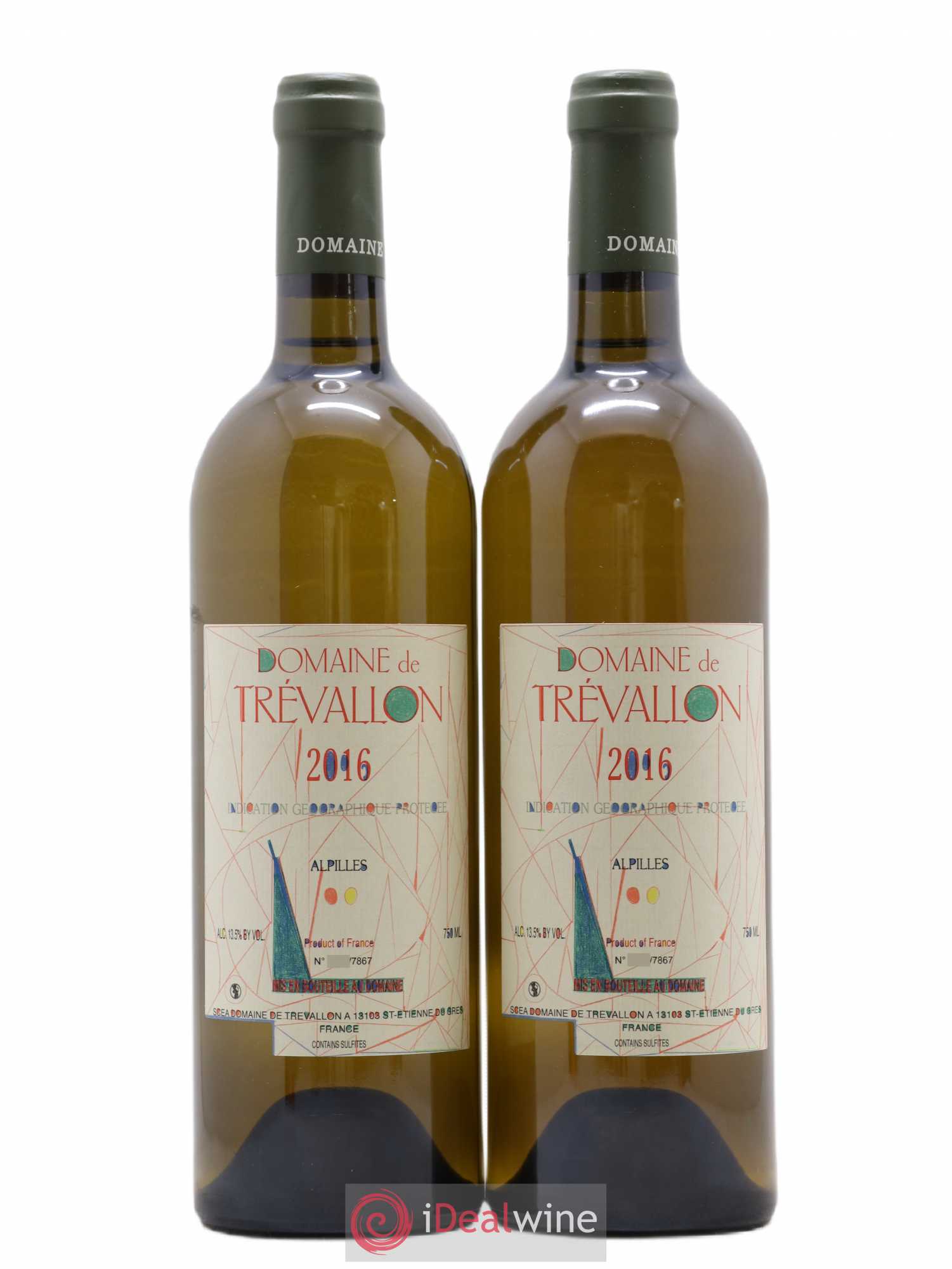 Alpilles Trévallon (Domaine de) Eloi Dürrbach 2016 - Lot de 2 bouteilles - 0