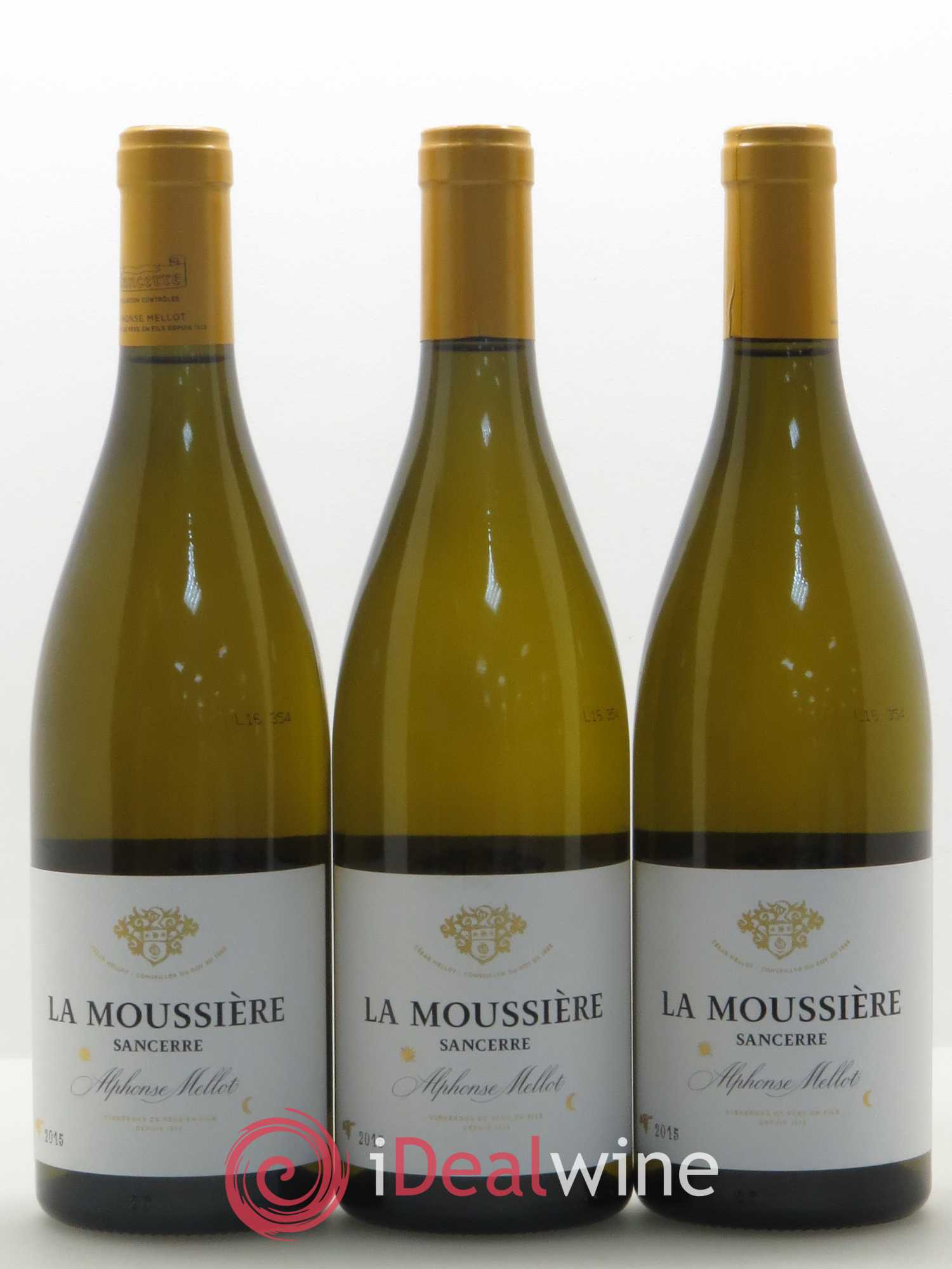 Sancerre La Moussière Alphonse Mellot 2015 - Lot de 5 bouteilles - 1