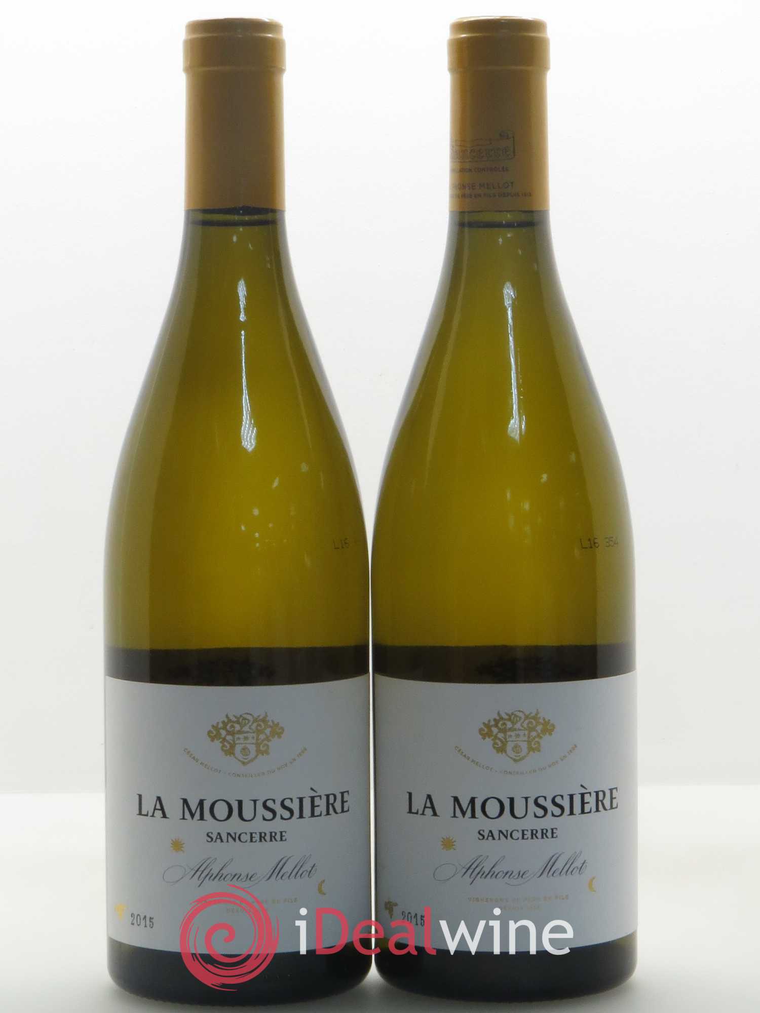 Sancerre La Moussière Alphonse Mellot 2015 - Lot de 5 bouteilles - 2