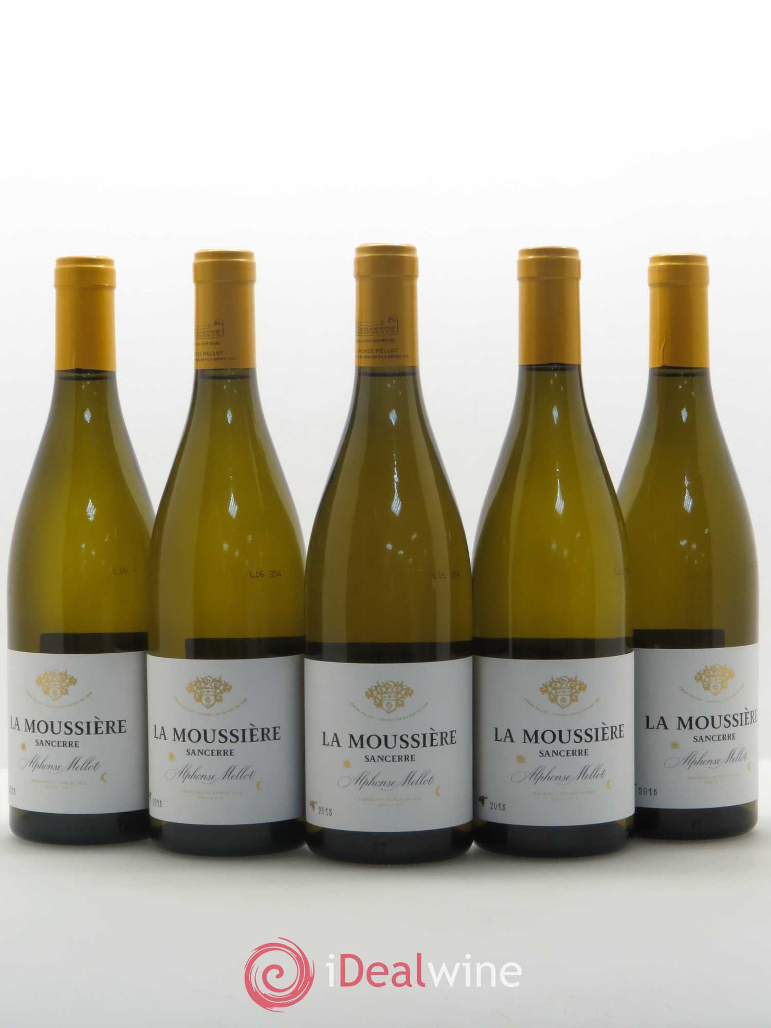 Sancerre La Moussière Alphonse Mellot 2015 - Lot de 5 bouteilles - 0