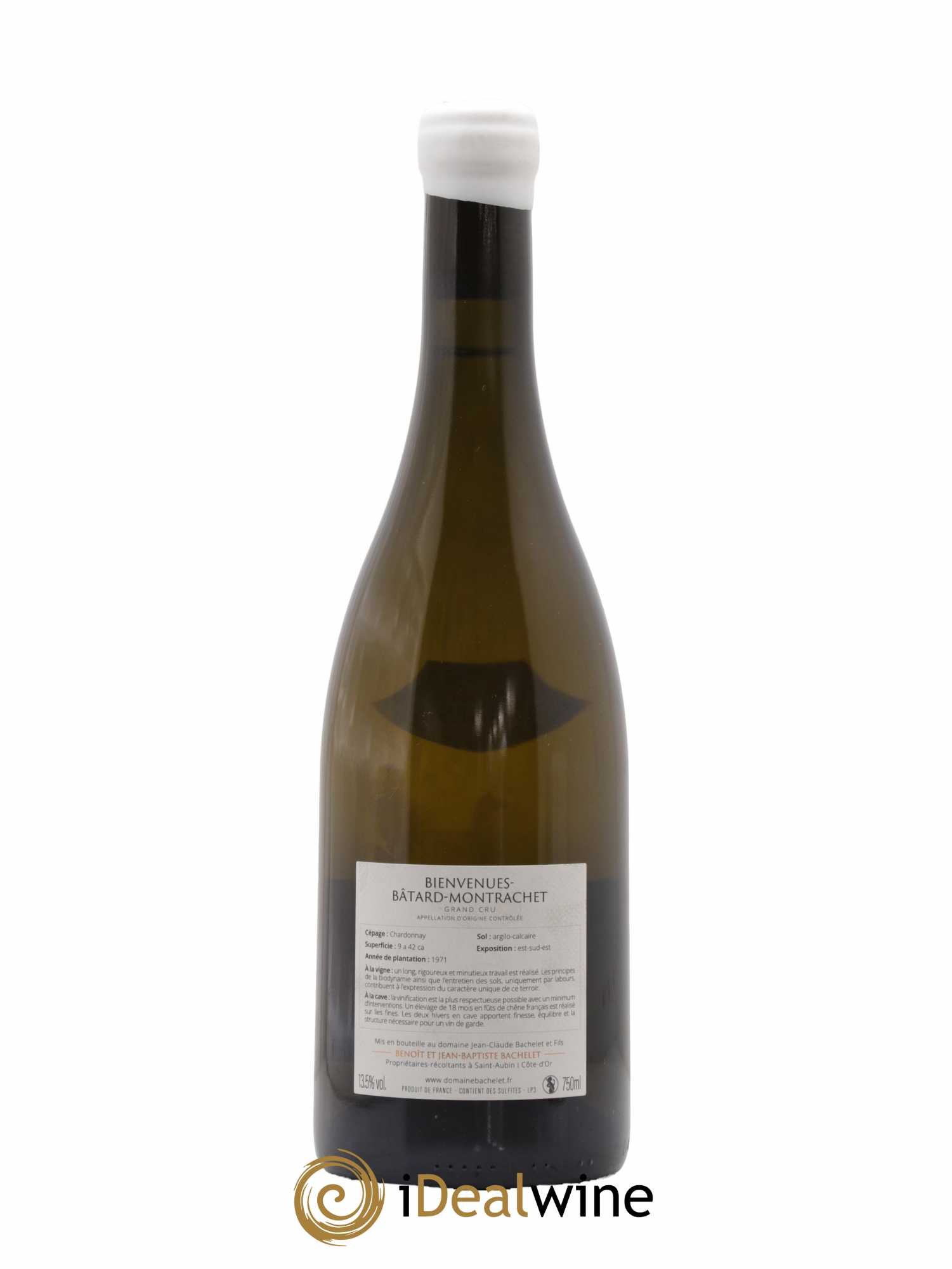 Bienvenues-Bâtard-Montrachet Grand Cru Jean-Claude Bachelet (Domaine) 2015 - Lot de 1 bouteille - 1