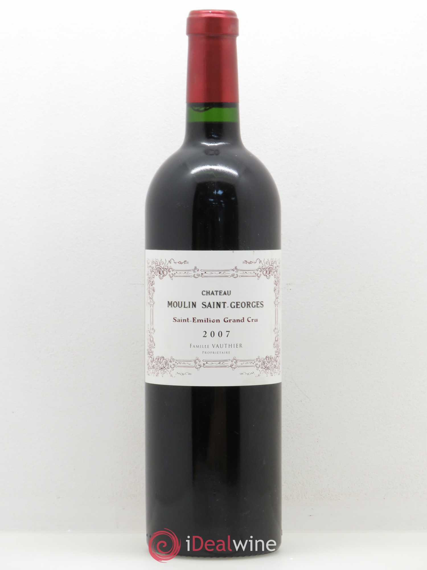 Château Moulin Saint Georges 2007 - Lot de 1 bouteille - 0