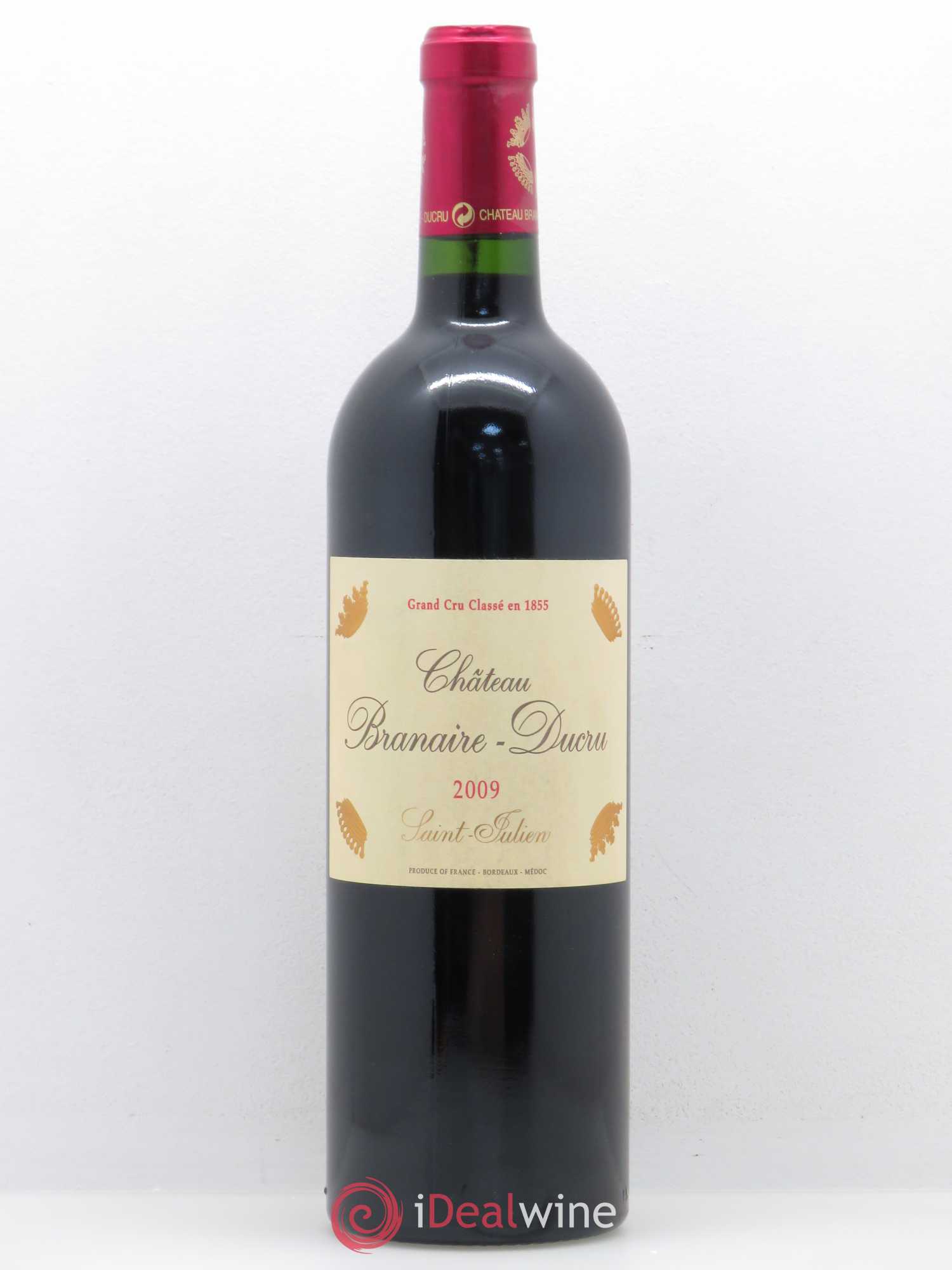 Château Branaire Ducru 4ème Grand Cru Classé 2009 - Lot de 1 bouteille - 0