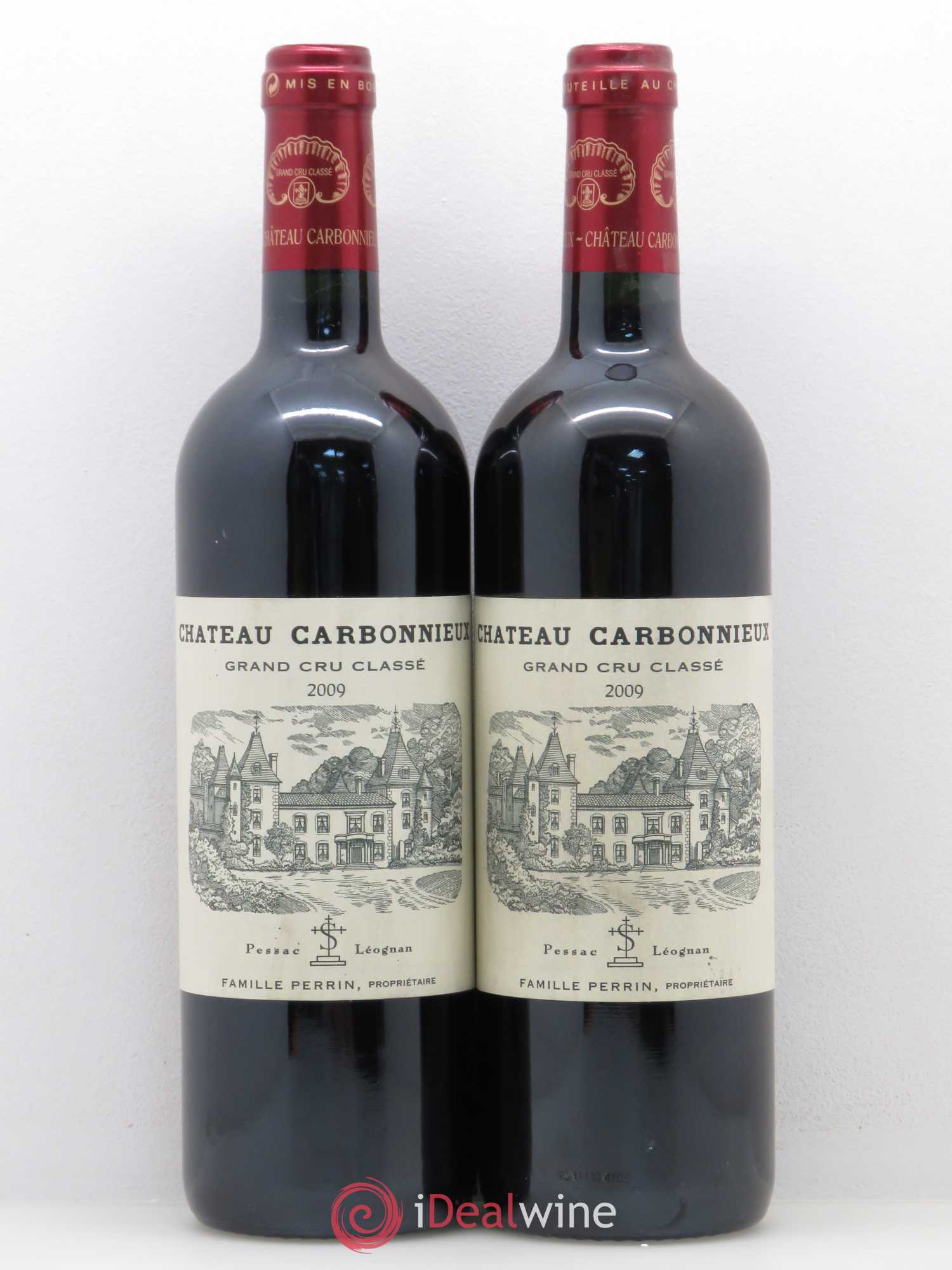 Château Carbonnieux Cru Classé de Graves 2009 - Lot de 2 bouteilles - 0