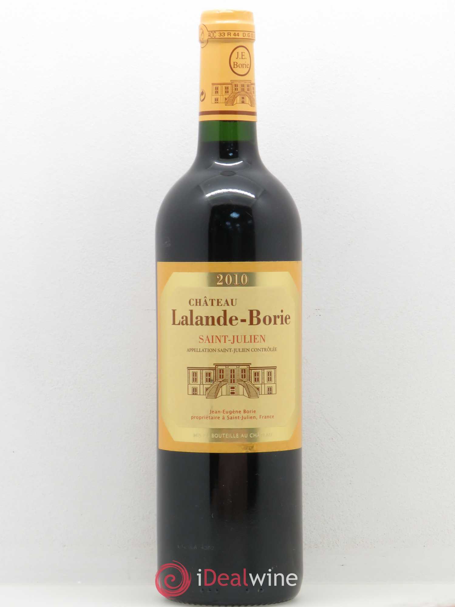 Château Lalande Borie 2010 - Lot de 1 bouteille - 0