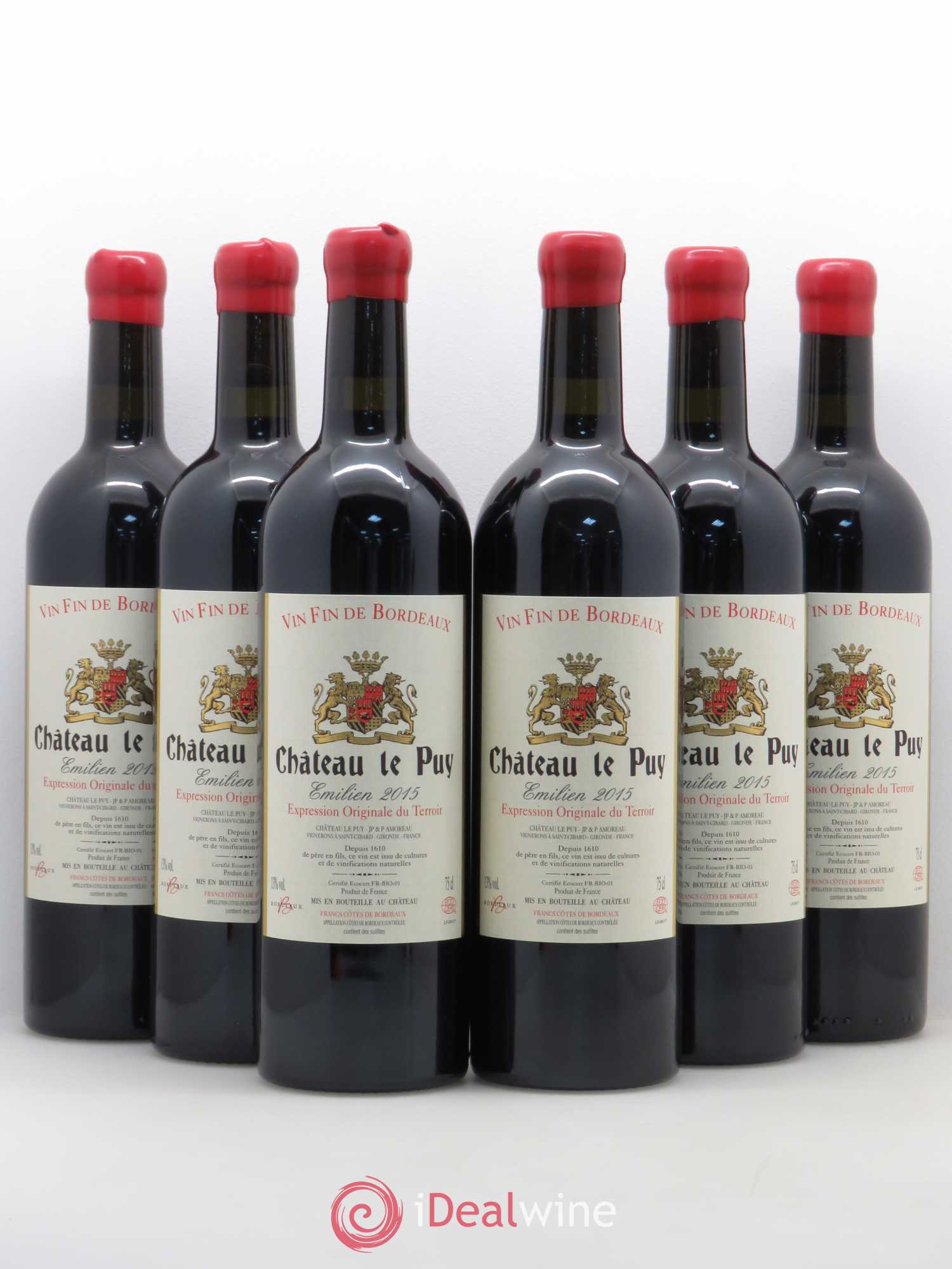 Le Puy - Cuvée Emilien 2015 - Lot de 6 bouteilles - 0