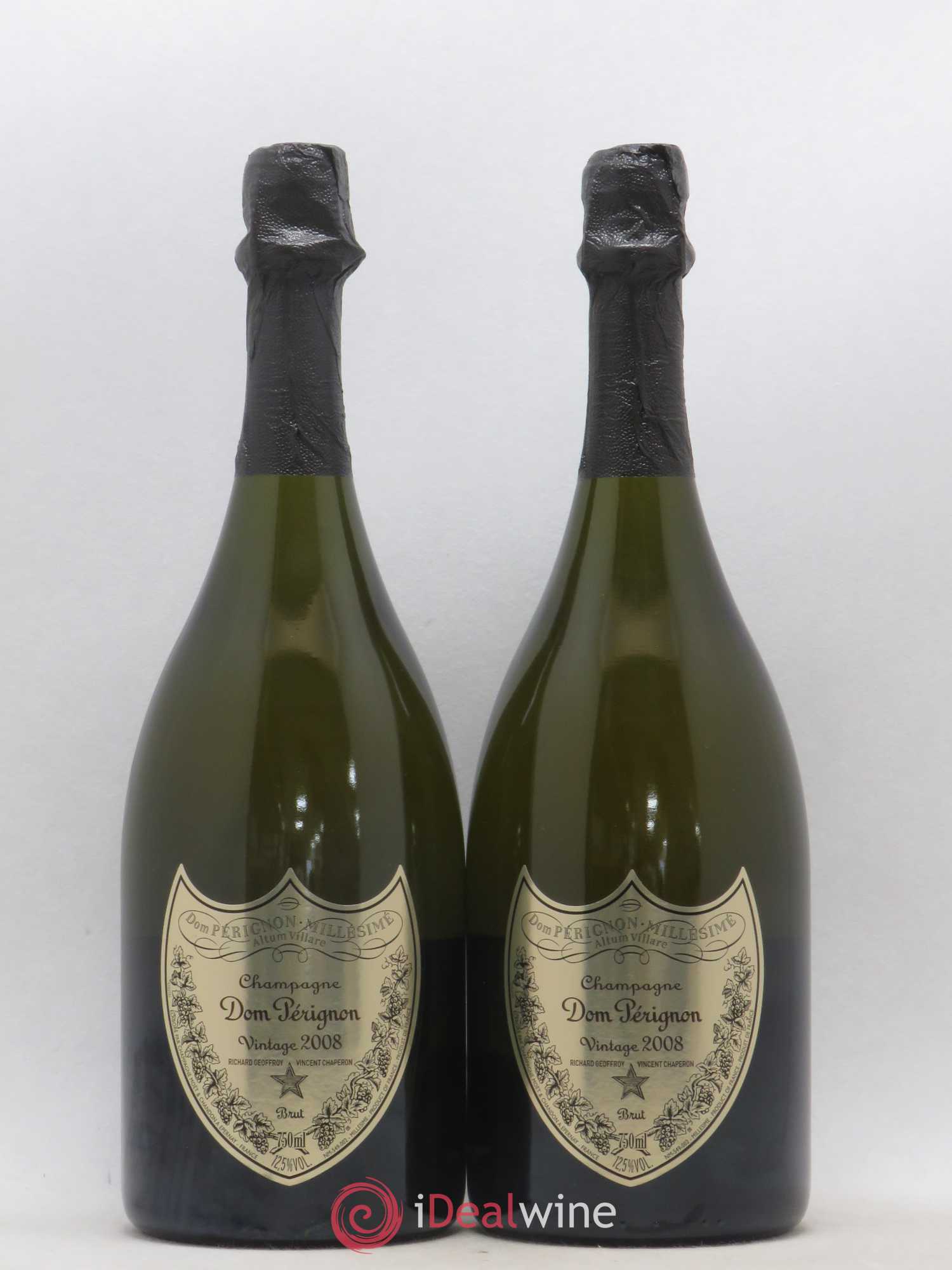 Brut Dom Pérignon 2008 - Lot de 2 bouteilles - 0