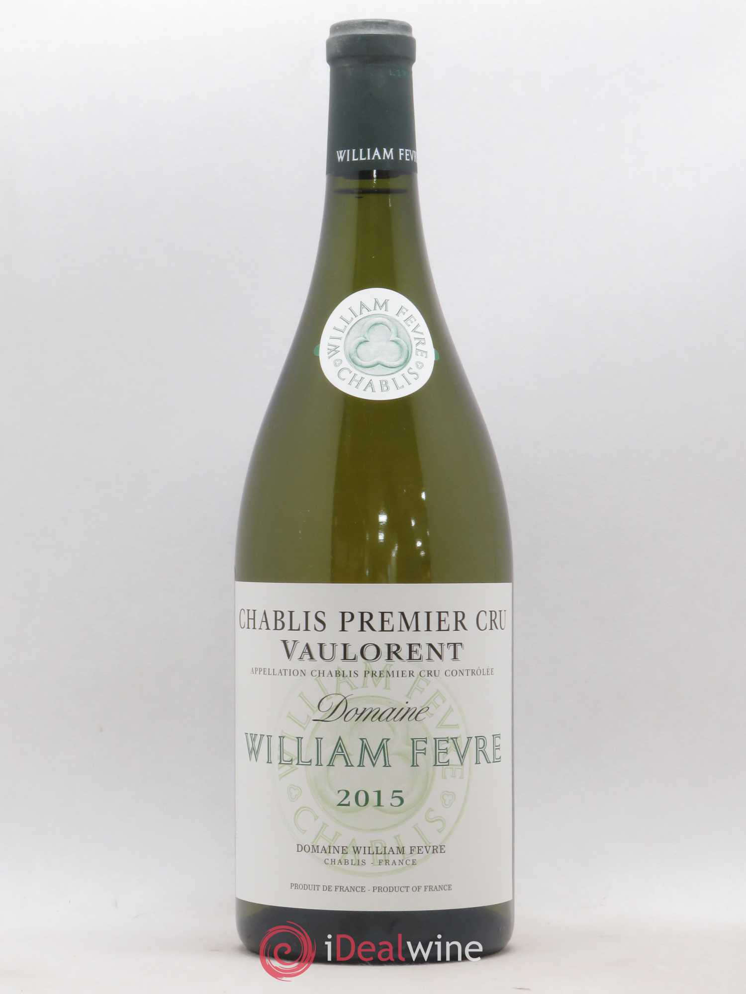 Chablis 1er Cru Vaulorent William Fèvre 2015 - Lot de 1 magnum - 0