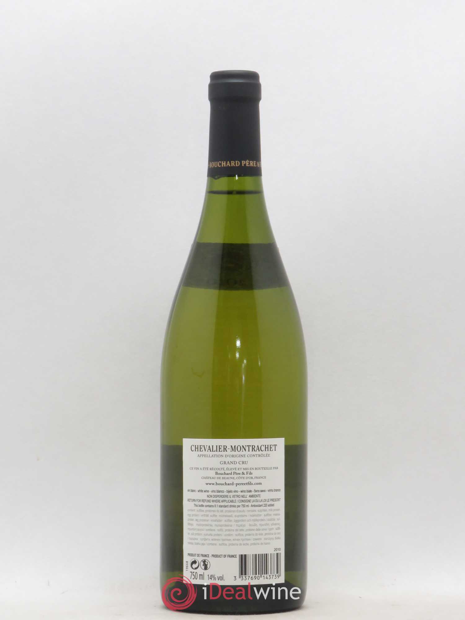 Chevalier-Montrachet Grand Cru La Cabotte Bouchard Père & Fils 2010 - Lot de 1 bouteille - 1