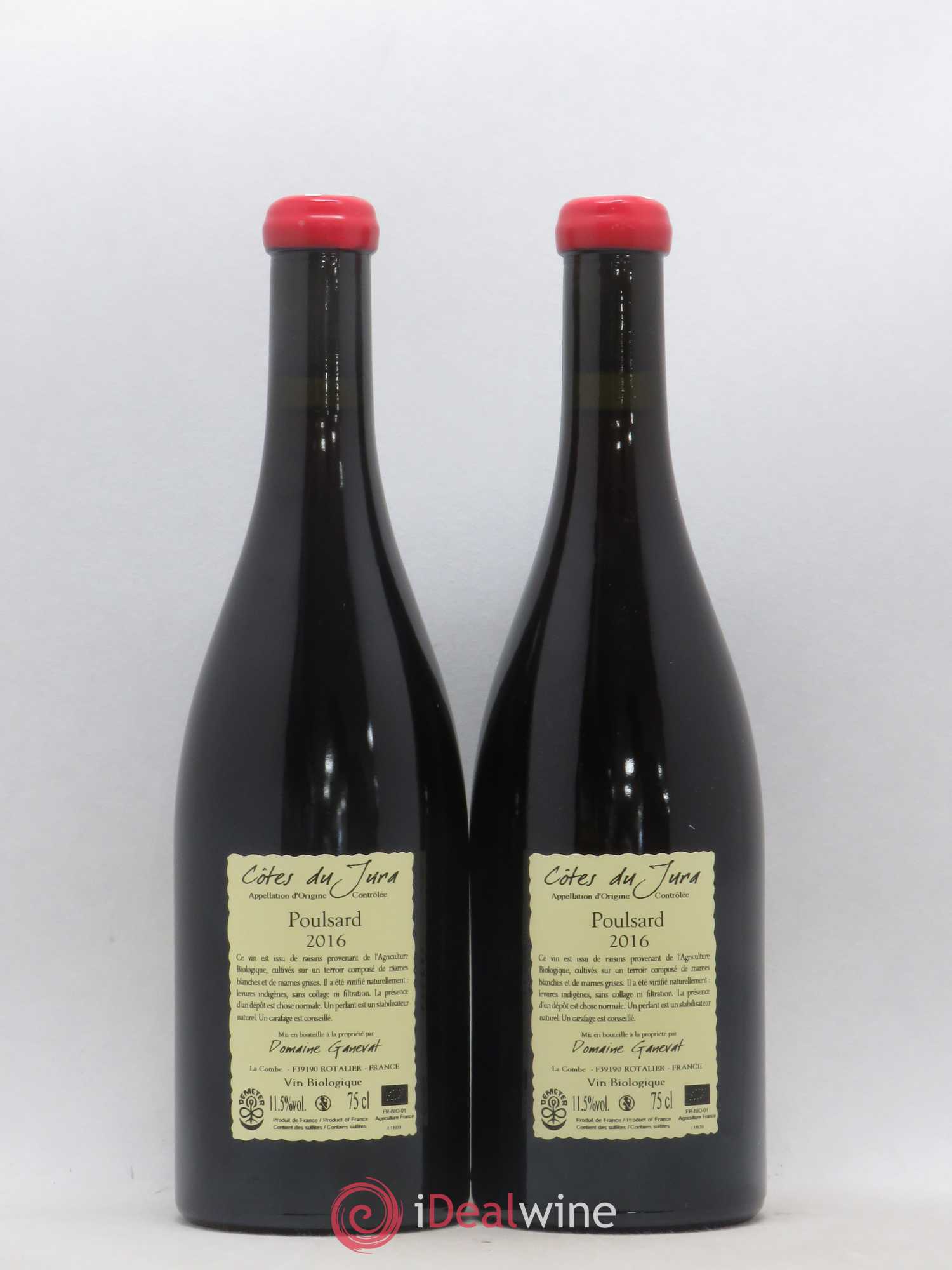 Côtes du Jura Cuvée de l'Enfant Terrible Jean-François Ganevat (Domaine) 2016 - Lot de 2 bouteilles - 1