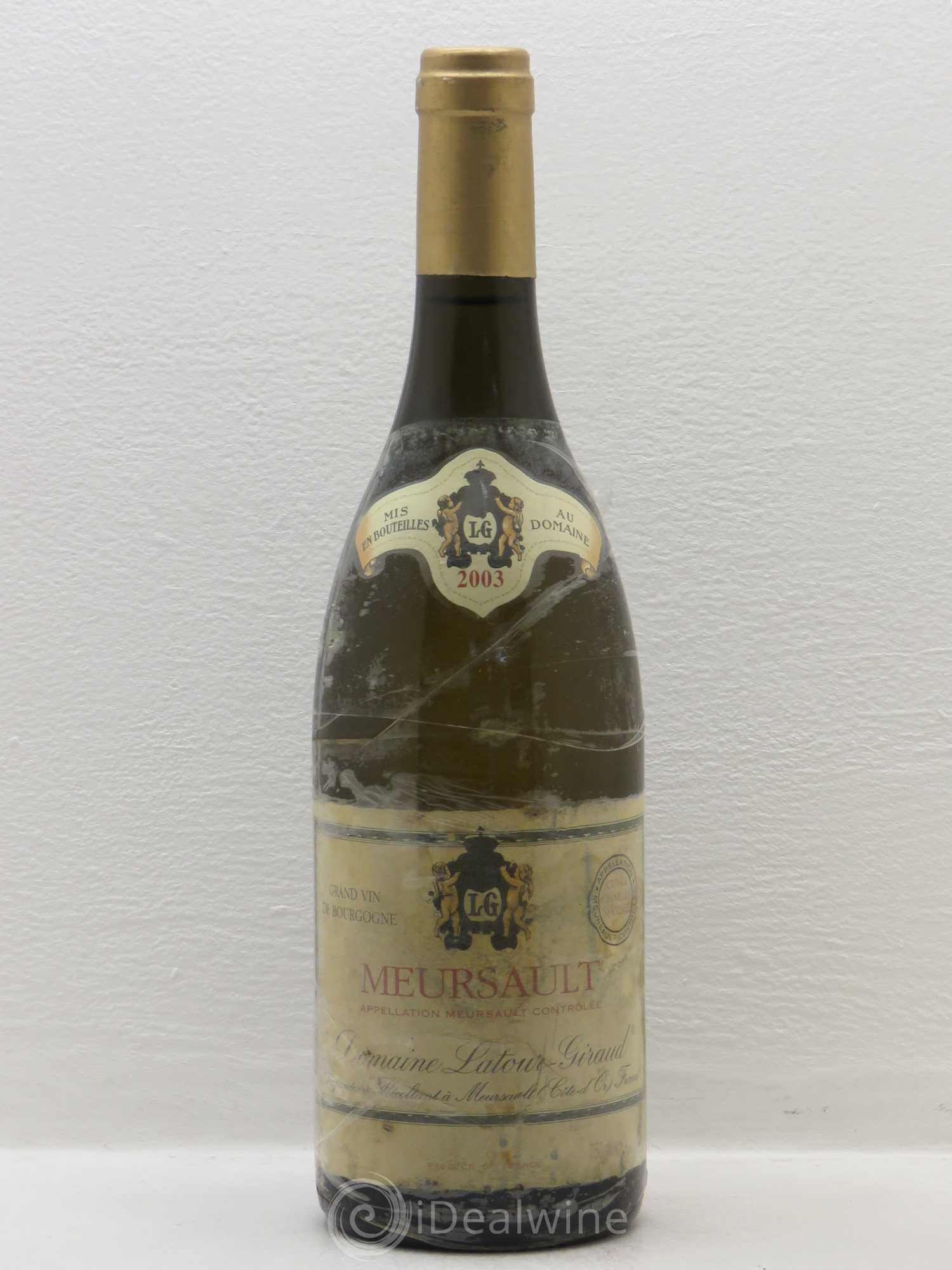 Meursault Latour Guiraud 2003 - Posten von 1 Flasche - 0