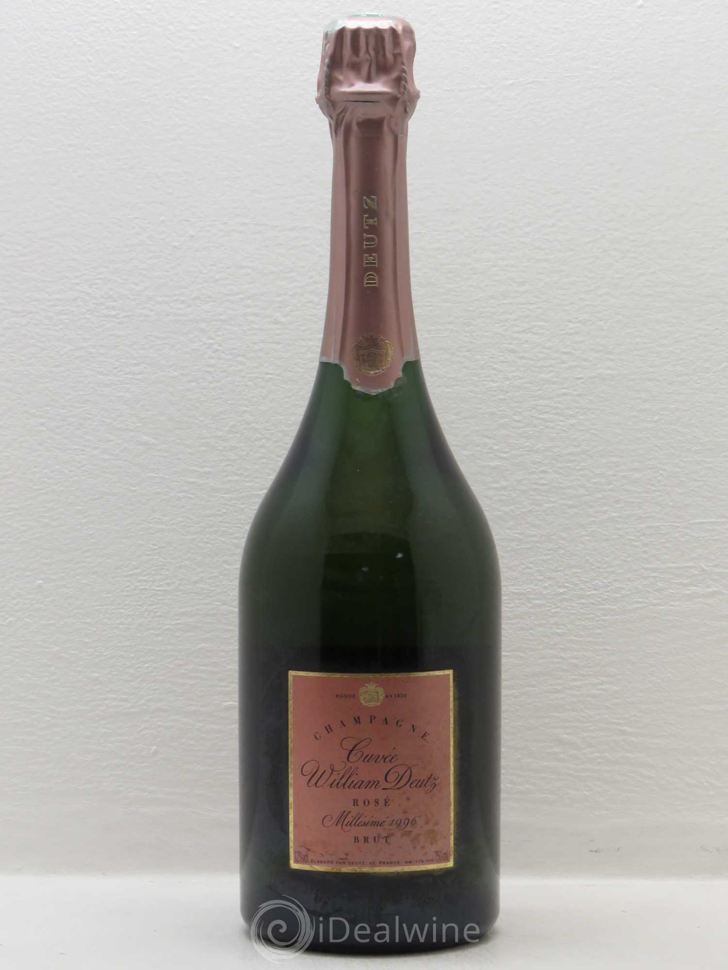 Rosé Deutz Cuvée William Deutz 1996 - Lot de 1 bouteille - 0
