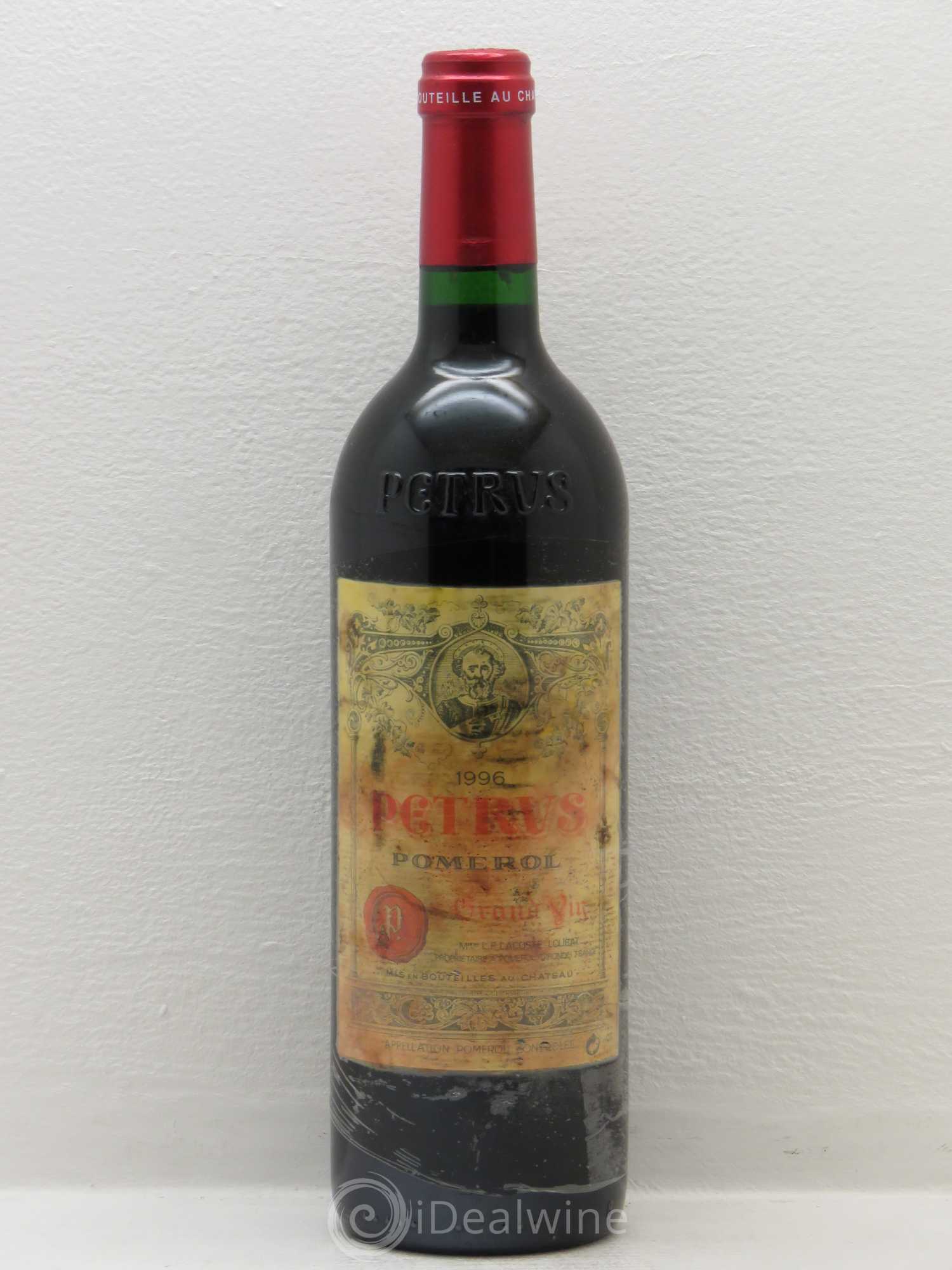 Petrus 1996 - Lot de 1 bouteille - 0