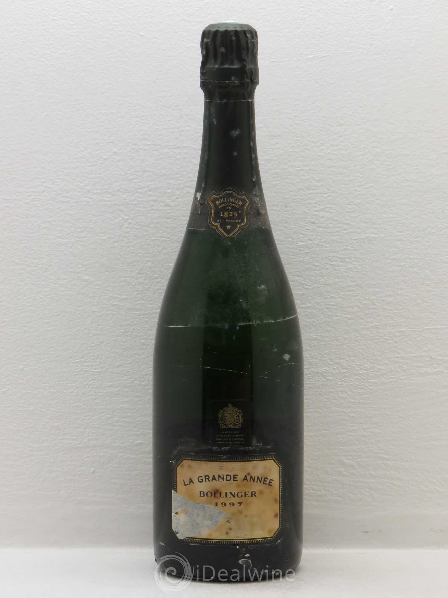 La Grande Année Brut Bollinger 1997 - Lot de 1 bouteille - 0