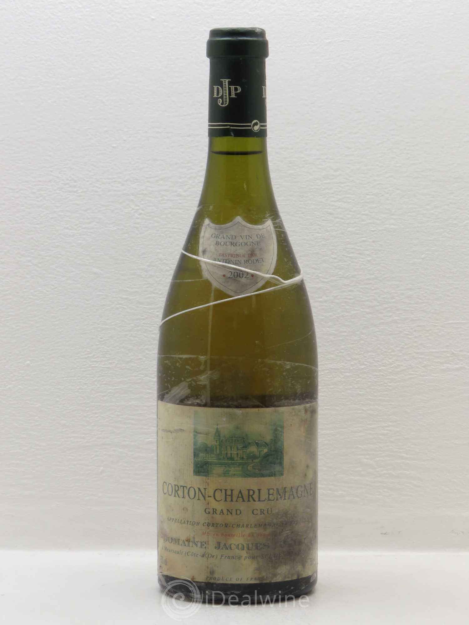 Corton-Charlemagne Grand Cru Jacques Prieur (Domaine) 2002 - Lot de 1 bouteille - 0