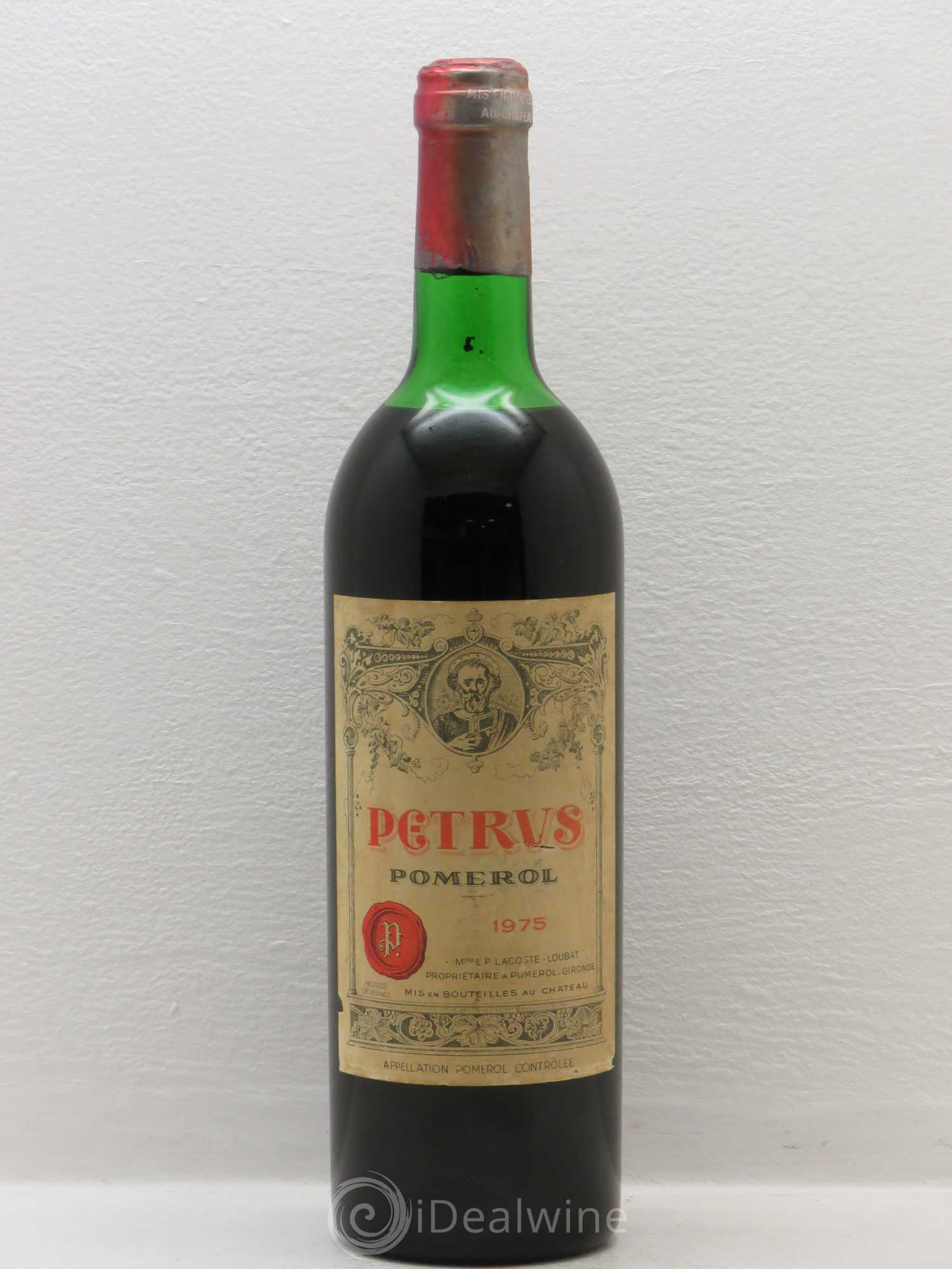 Petrus 1975 - Lot de 1 bouteille - 0