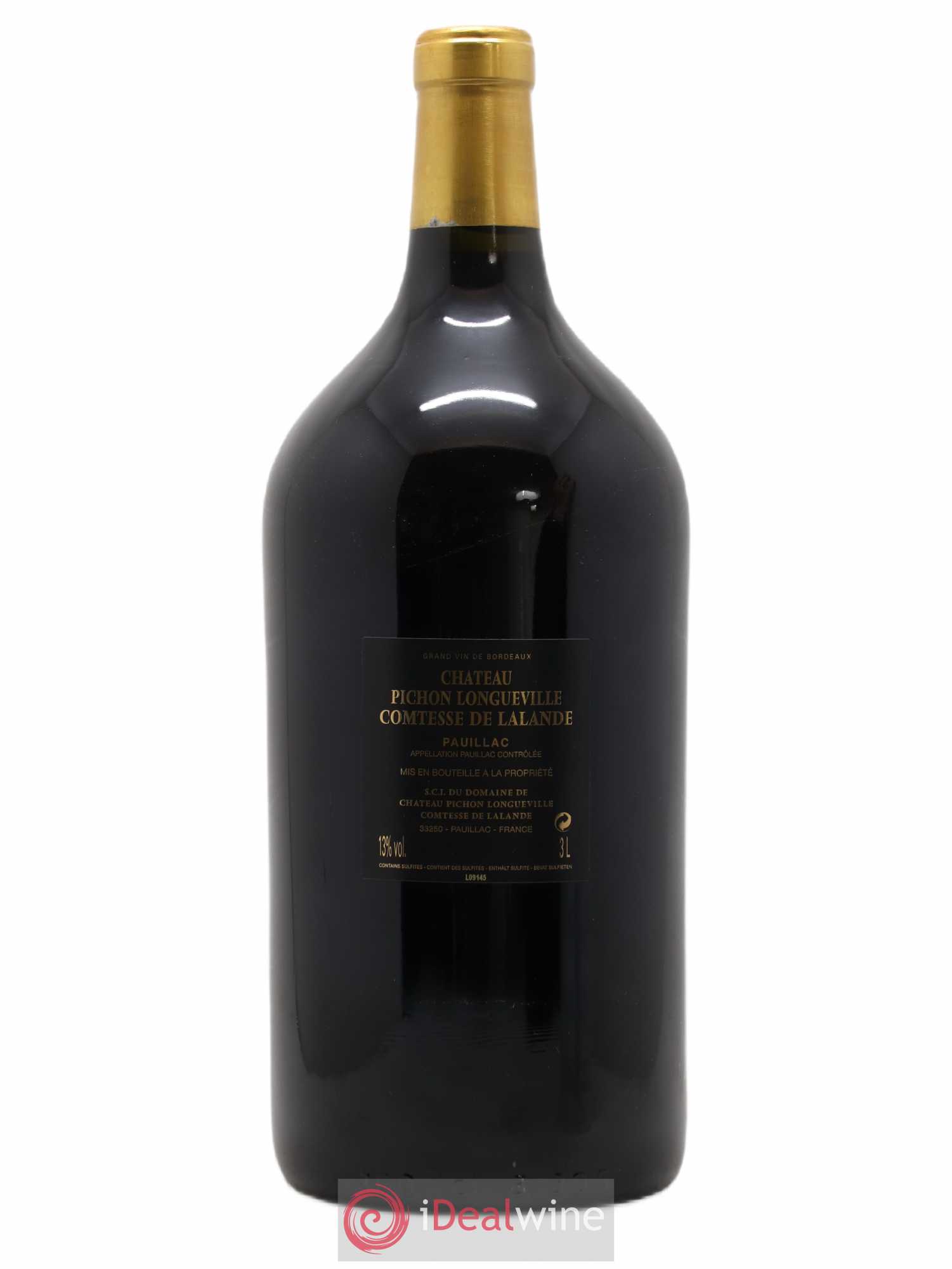 Château Pichon Longueville Comtesse de Lalande 2ème Grand Cru Classé 2009 - Lot de 1 double magnum - 1